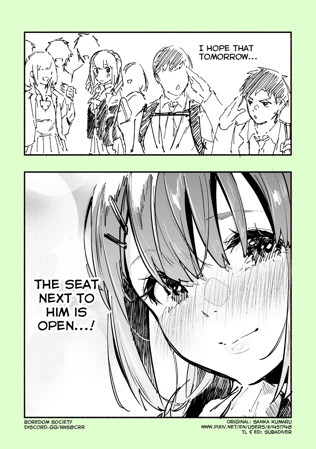 Nirugame-chan With the Huge Ass and Usami-kun Chapter 2 - Page 1