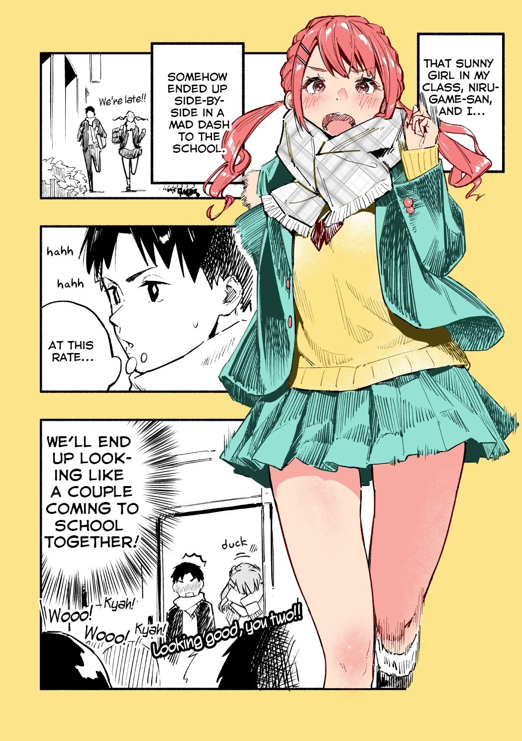 Nirugame-chan With the Huge Ass and Usami-kun Chapter 21 - Page 1