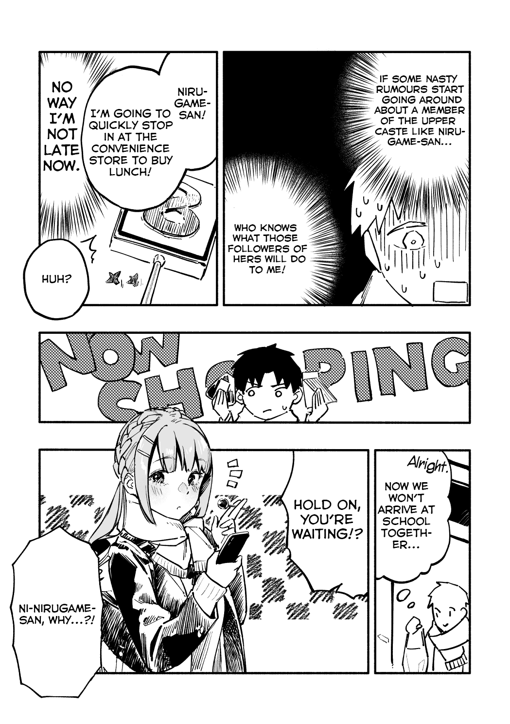 Nirugame-chan With the Huge Ass and Usami-kun Chapter 21 - Page 2