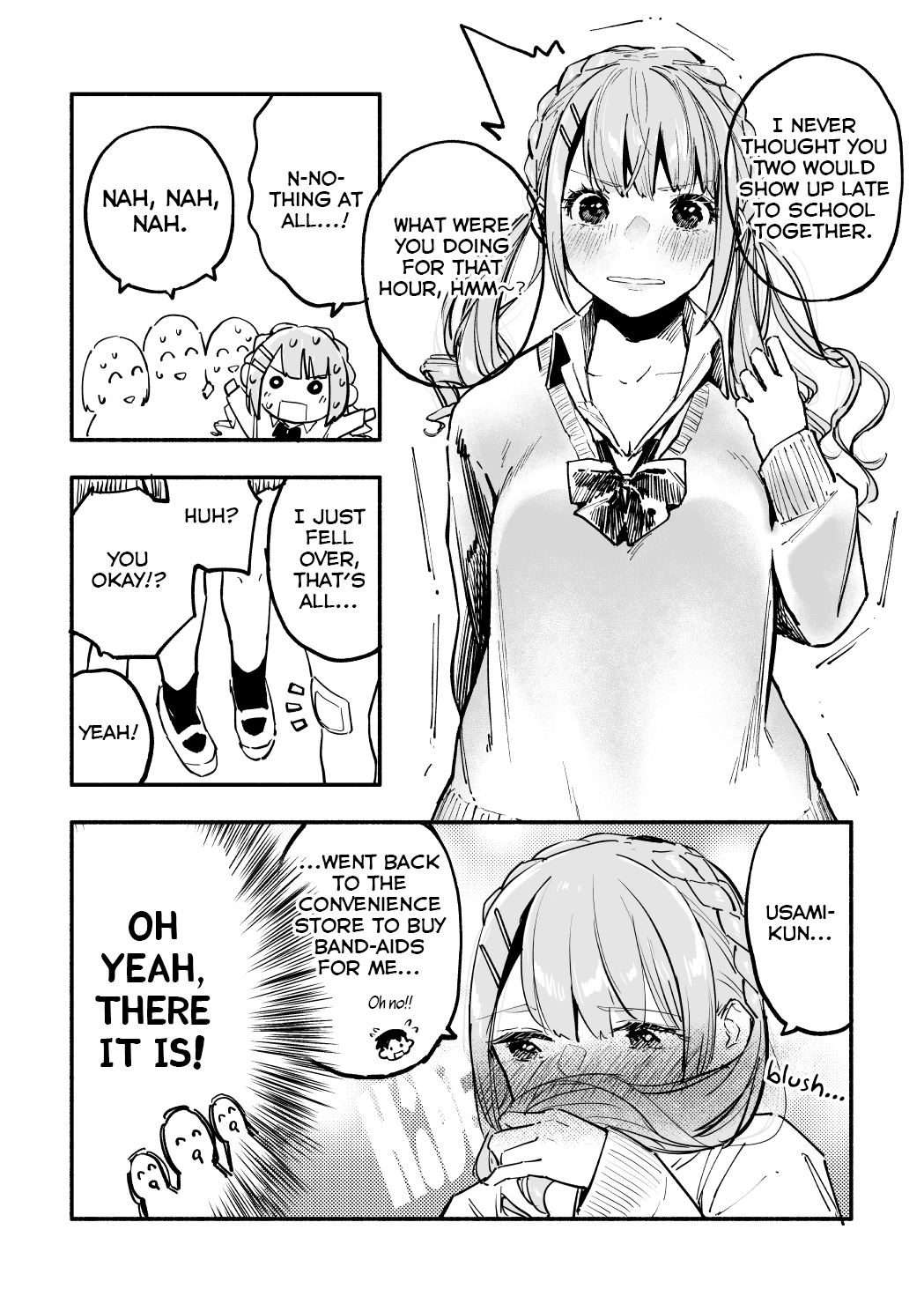 Nirugame-chan With the Huge Ass and Usami-kun Chapter 22 - Page 1