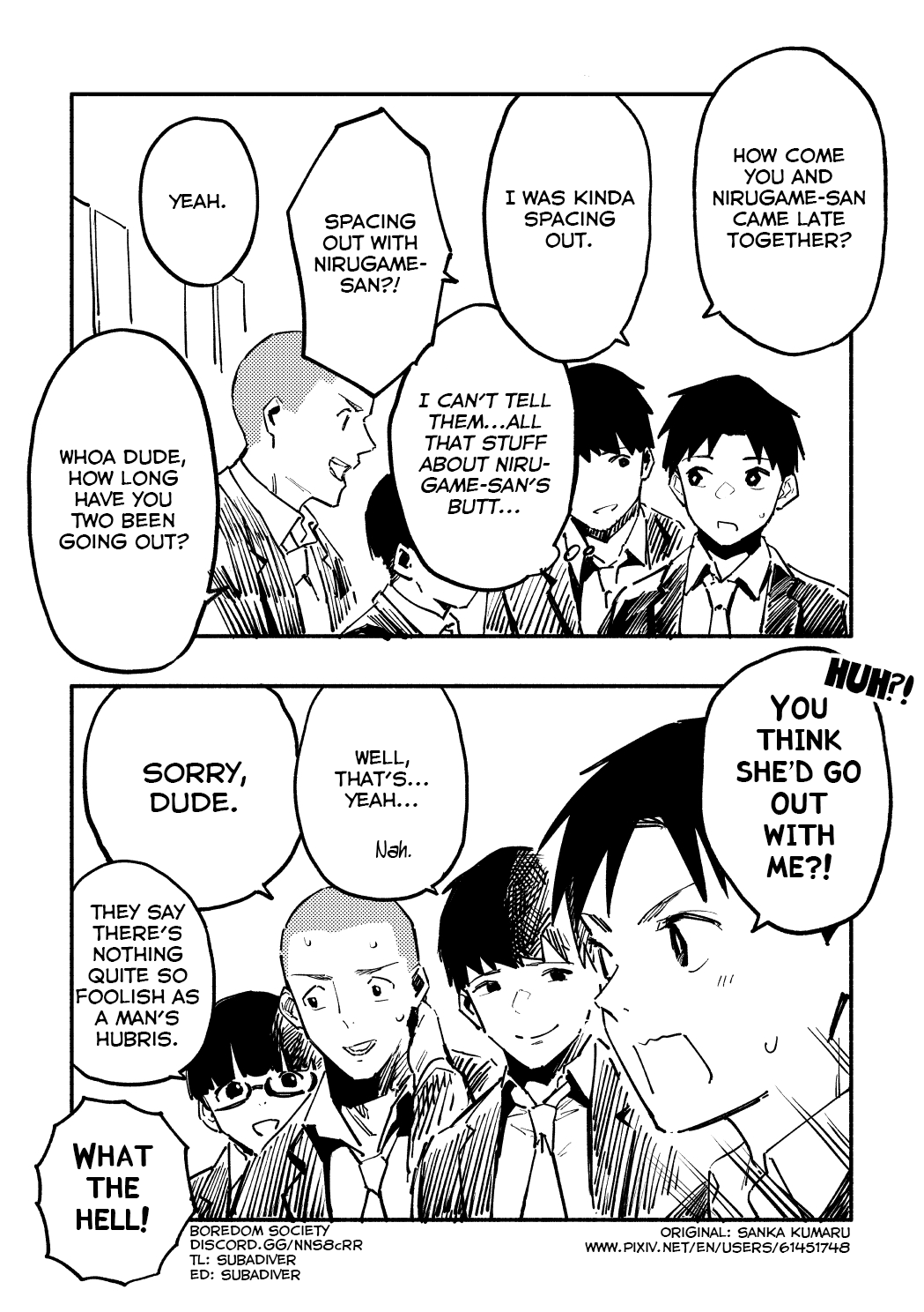Nirugame-chan With the Huge Ass and Usami-kun Chapter 22 - Page 2