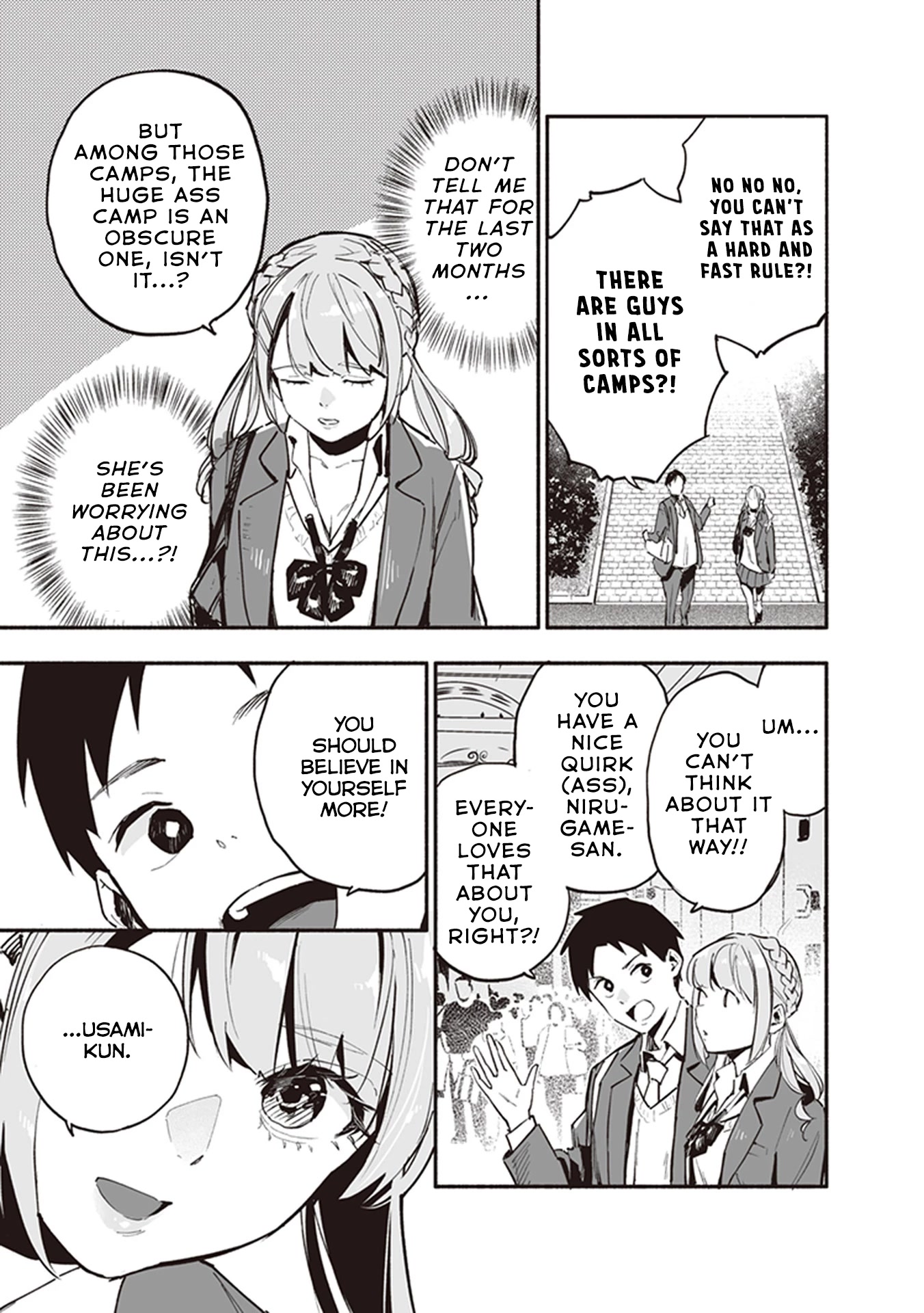 Nirugame-chan With the Huge Ass and Usami-kun Chapter 33.6 - Page 14