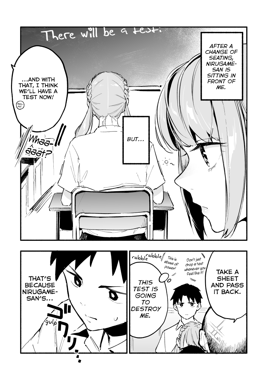 Nirugame-chan With the Huge Ass and Usami-kun Chapter 33 - Page 1