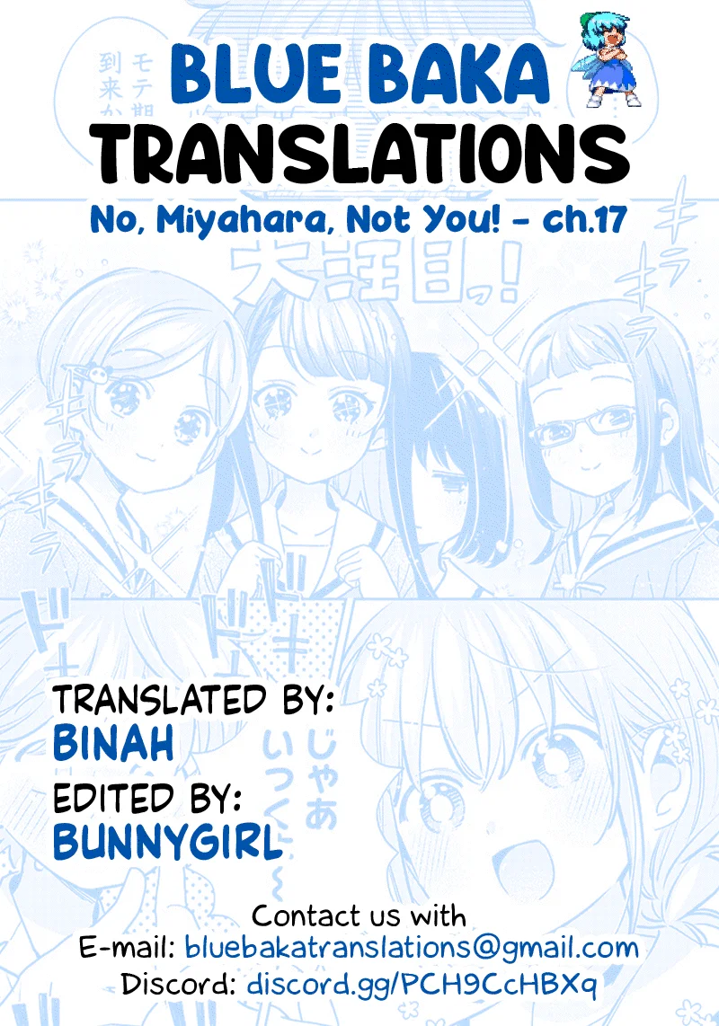 No, Miyahara, Not You! Chapter 17 - Page 15
