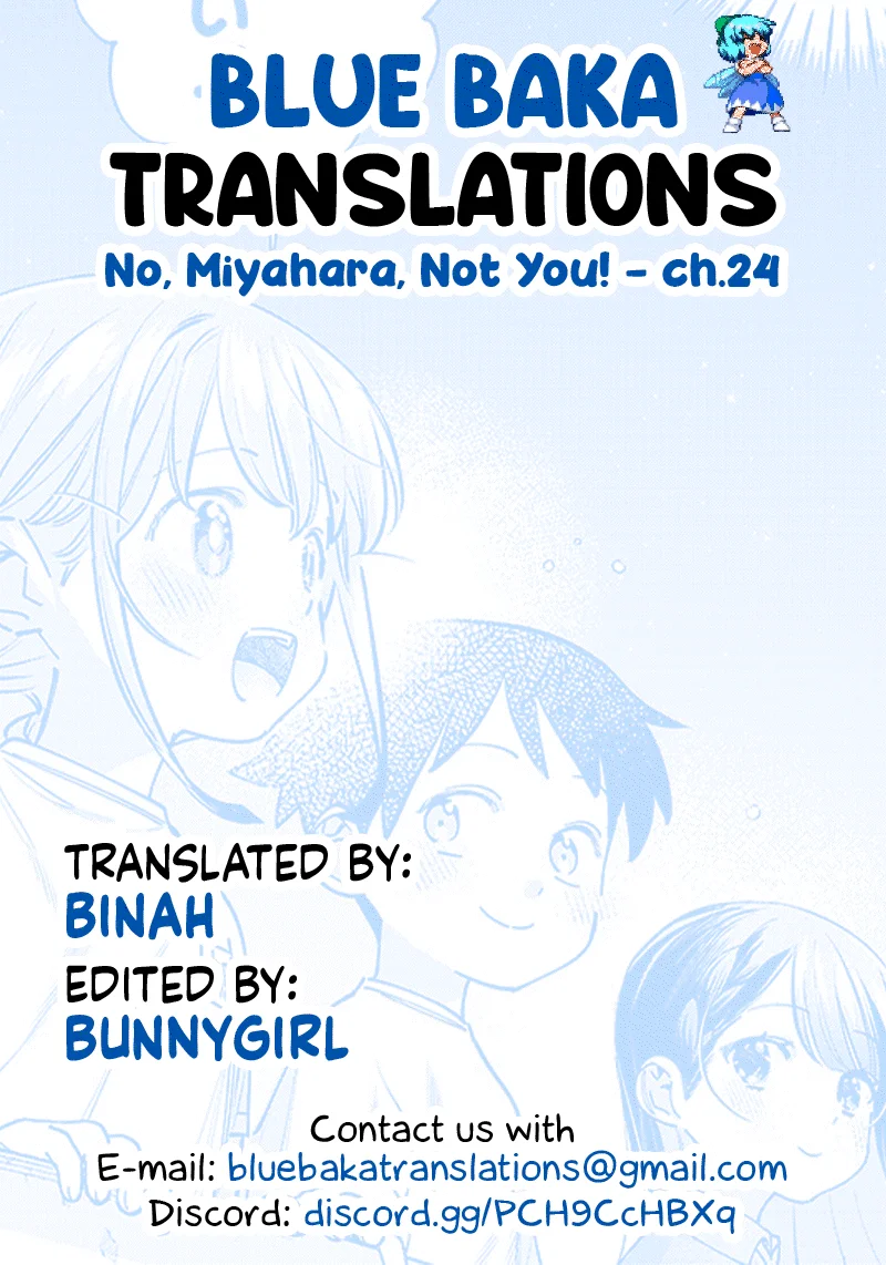 No, Miyahara, Not You! Chapter 24 - Page 15