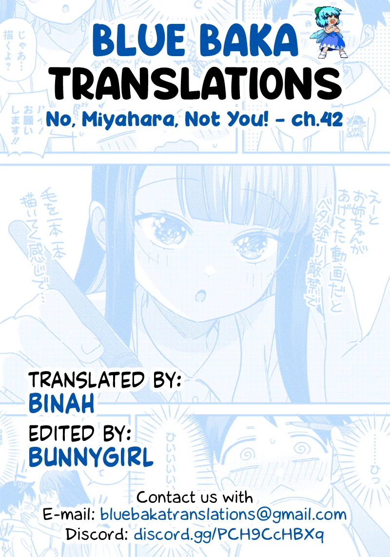 No, Miyahara, Not You! Chapter 42 - Page 13