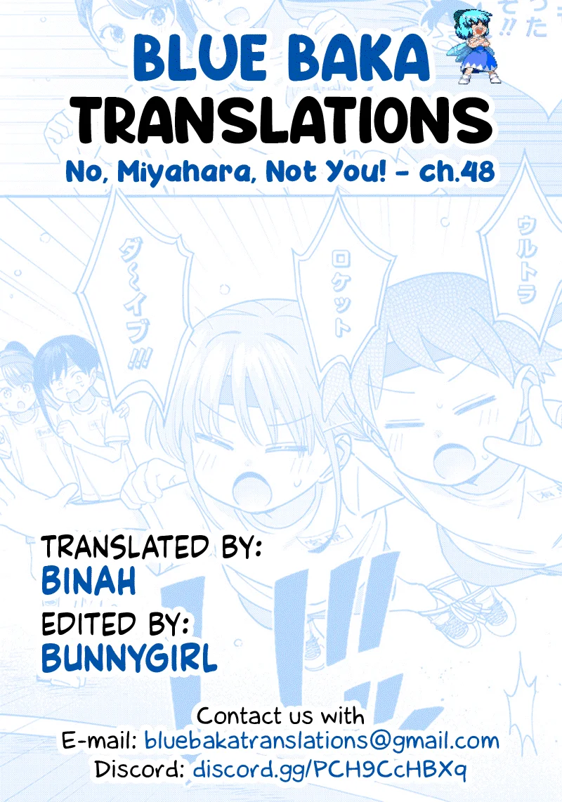 No, Miyahara, Not You! Chapter 48 - Page 13