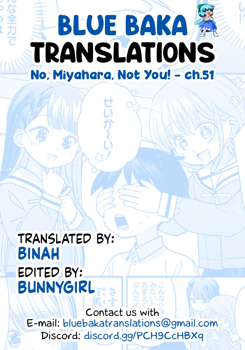 No, Miyahara, Not You! Chapter 51 - Page 13