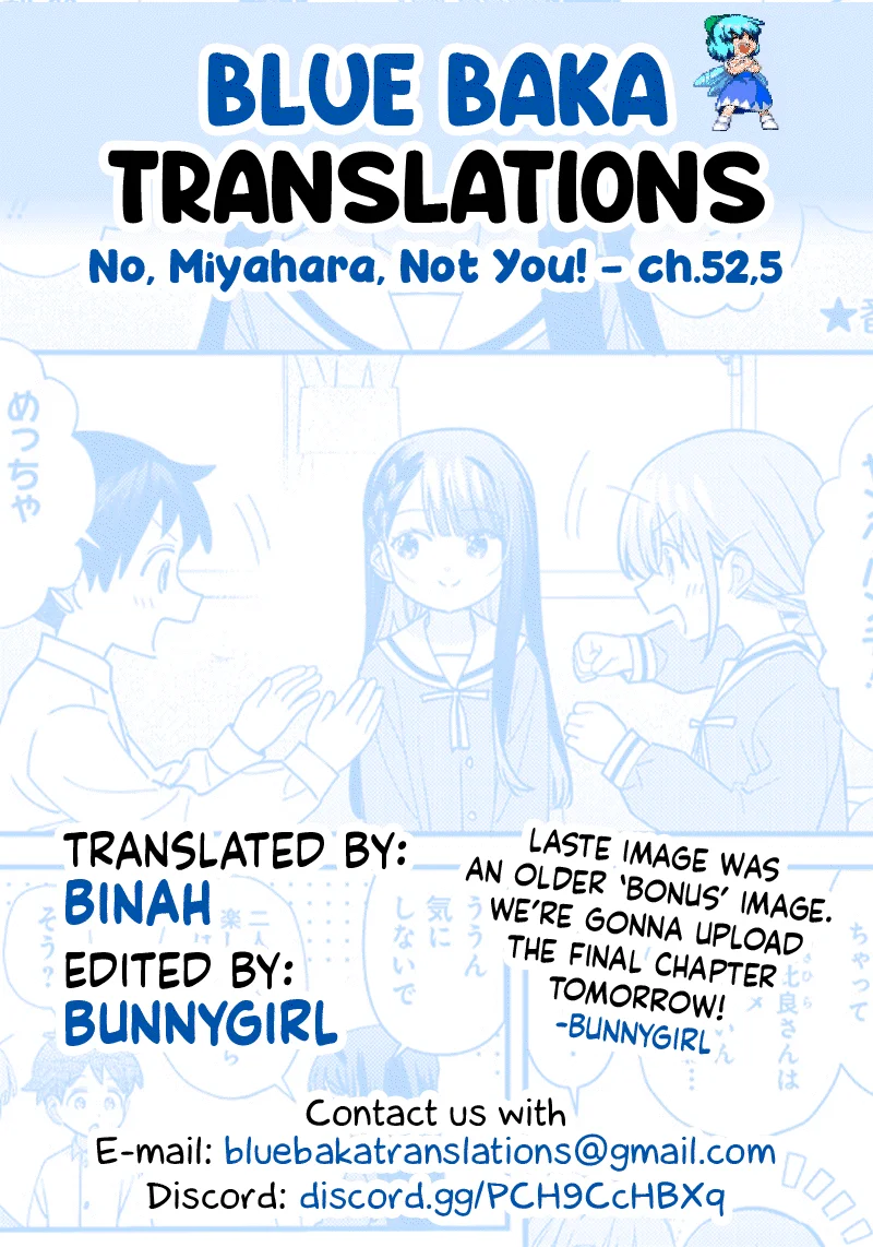 No, Miyahara, Not You! Chapter 52.5 - Page 5