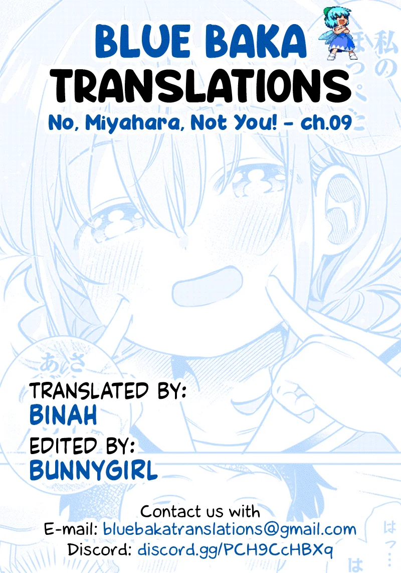 No, Miyahara, Not You! Chapter 9 - Page 13