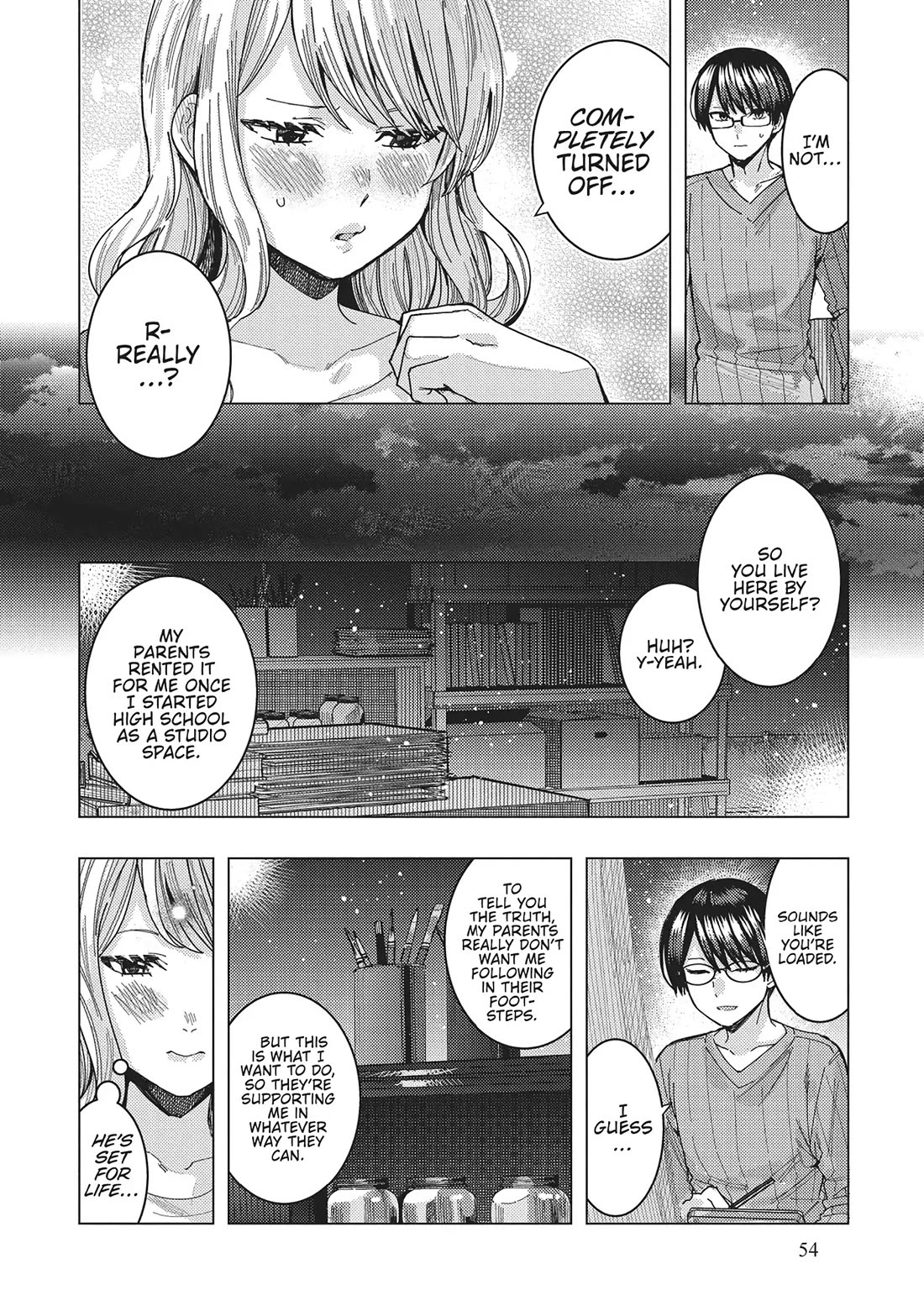 “Nobukuni-san” Does She Like Me? Chapter 44 - Page 3