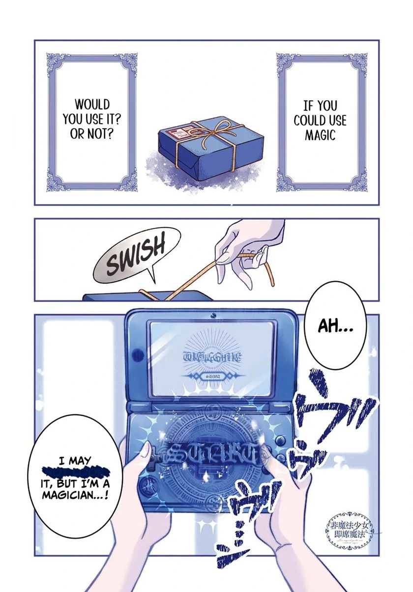 Non-Magical Girls and Instant Magic Chapter 1.1 - Page 2