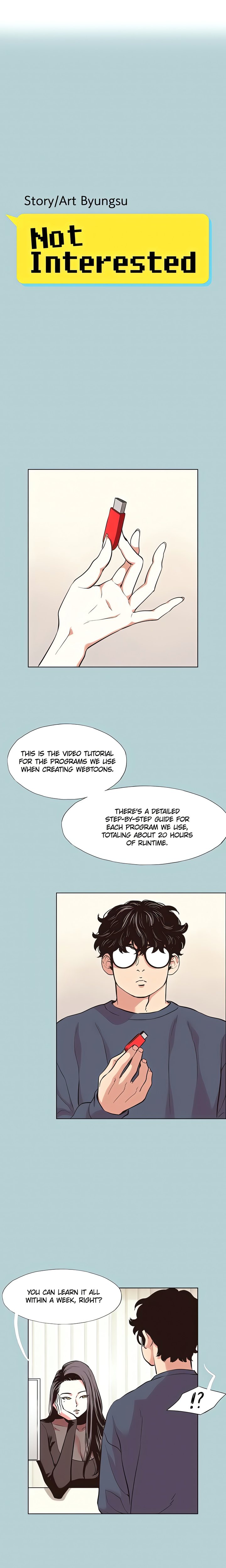 Not Interested Chapter 6 - Page 1