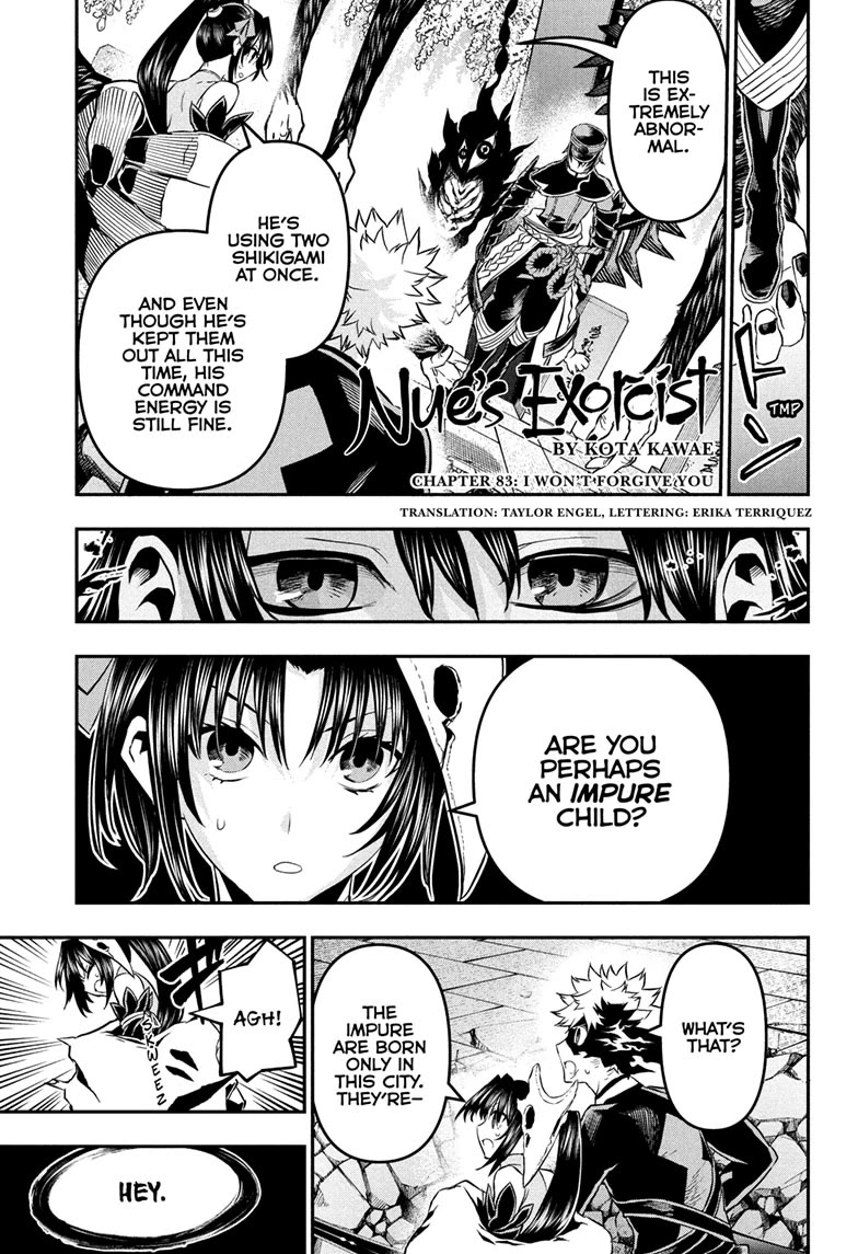 Nue’s Exorcist Chapter 83 - Page 1
