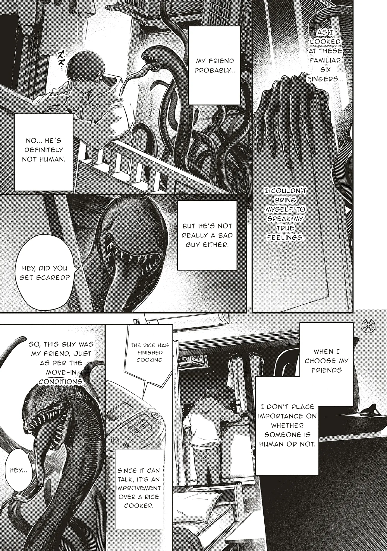 Nyukyo Joken: Tonari Ni Sunderu Yujin To Kanarazu Nakayoku Shitekudasai Chapter 1.1 - Page 11