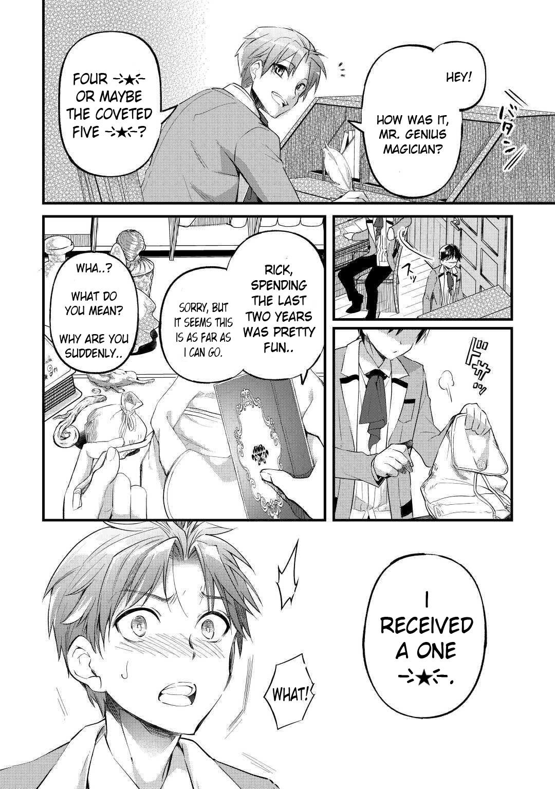 Ochikobore “1” Mahou Tsukai Wa, Kyou Mo Muishiki Ni Cheat Wo Tsukau Chapter 1 - Page 18