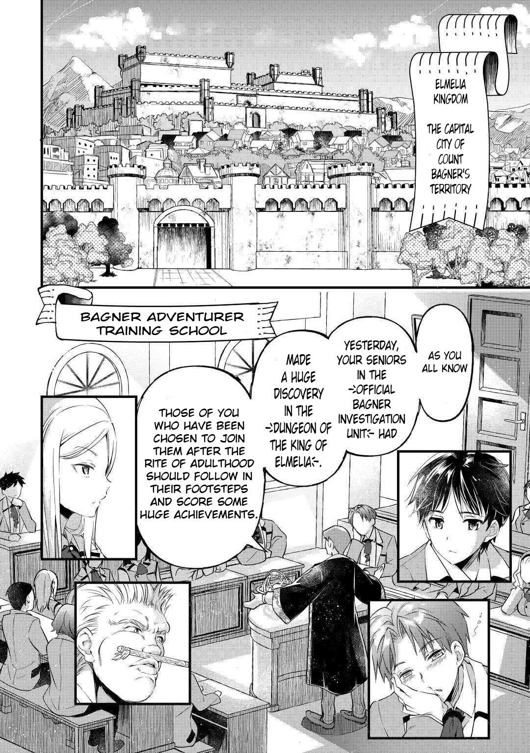 Ochikobore “1” Mahou Tsukai Wa, Kyou Mo Muishiki Ni Cheat Wo Tsukau Chapter 1 - Page 4