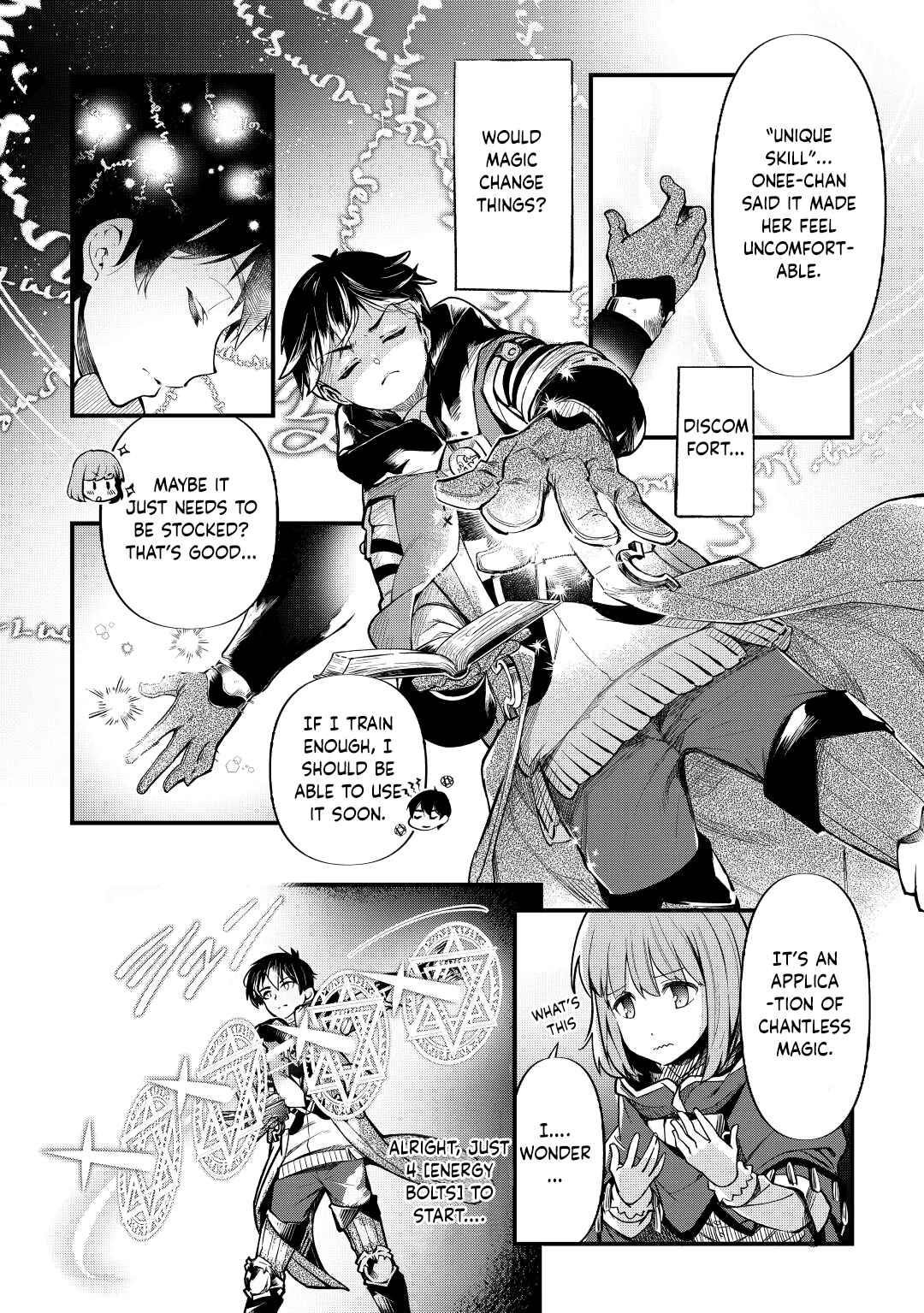 Ochikobore “1” Mahou Tsukai Wa, Kyou Mo Muishiki Ni Cheat Wo Tsukau Chapter 10 - Page 8