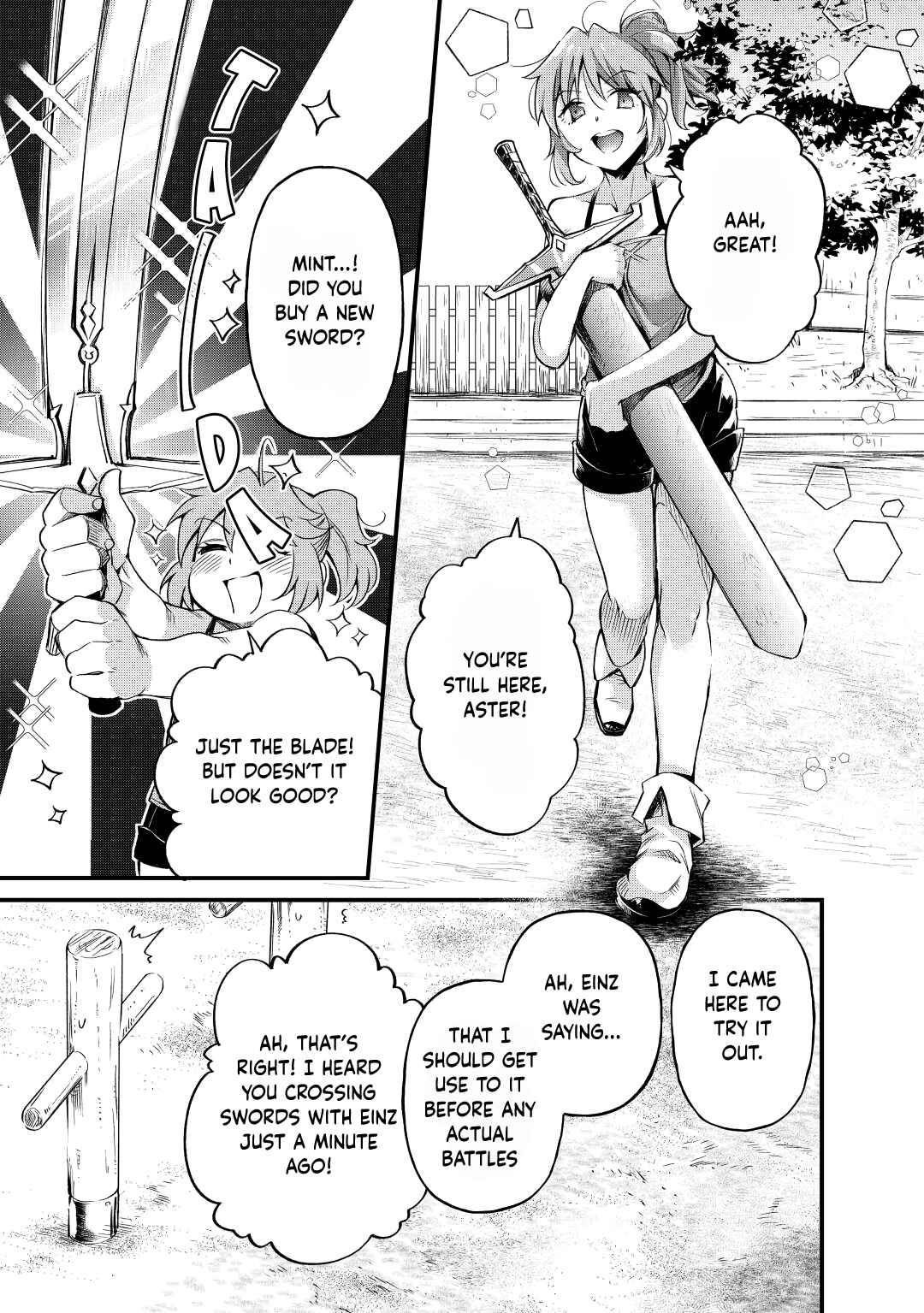 Ochikobore “1” Mahou Tsukai Wa, Kyou Mo Muishiki Ni Cheat Wo Tsukau Chapter 12 - Page 9