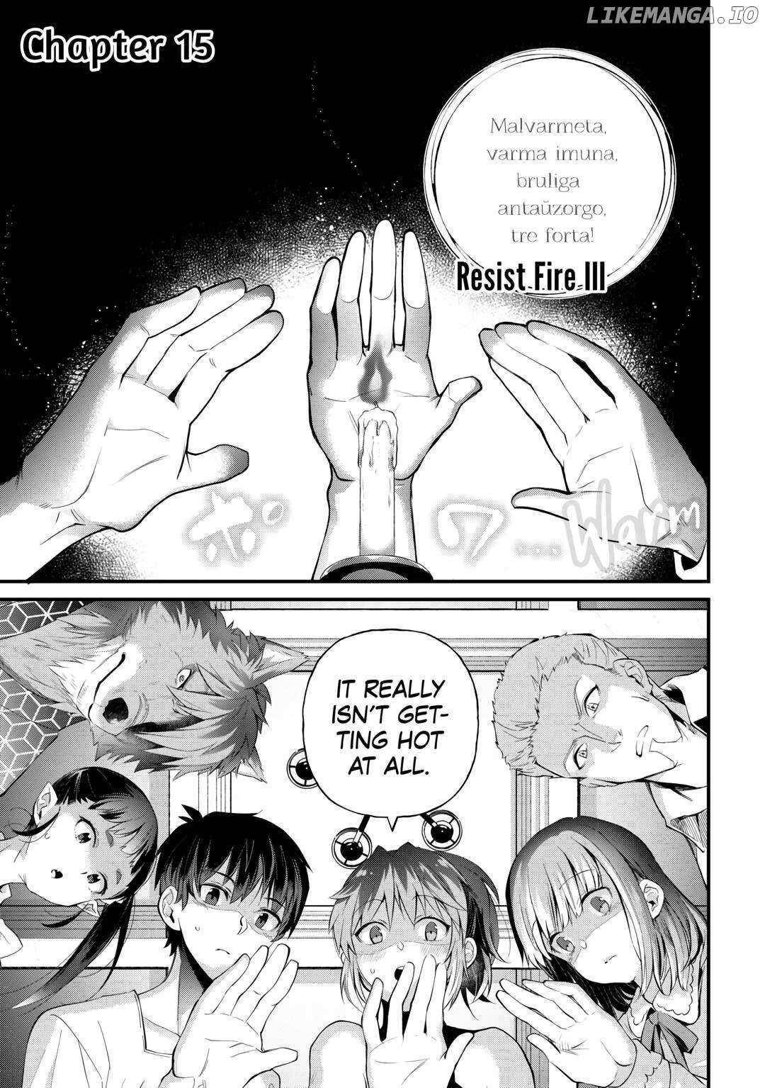 Ochikobore “1” Mahou Tsukai Wa, Kyou Mo Muishiki Ni Cheat Wo Tsukau Chapter 15 - Page 1