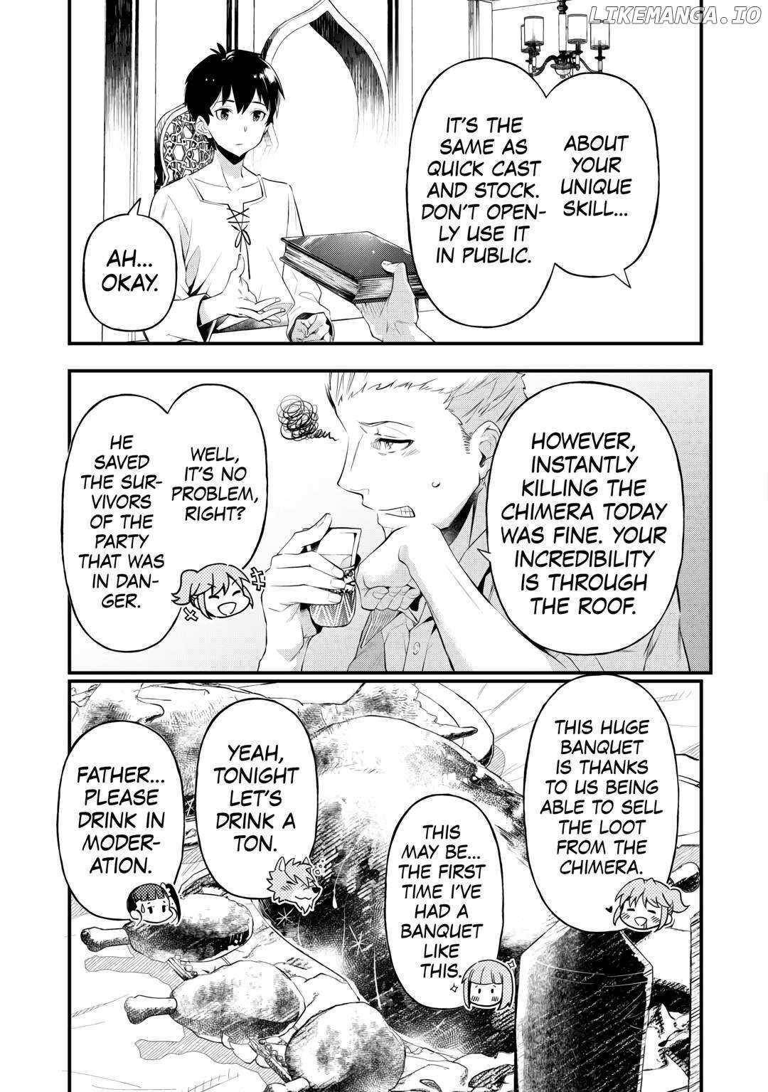 Ochikobore “1” Mahou Tsukai Wa, Kyou Mo Muishiki Ni Cheat Wo Tsukau Chapter 15 - Page 3