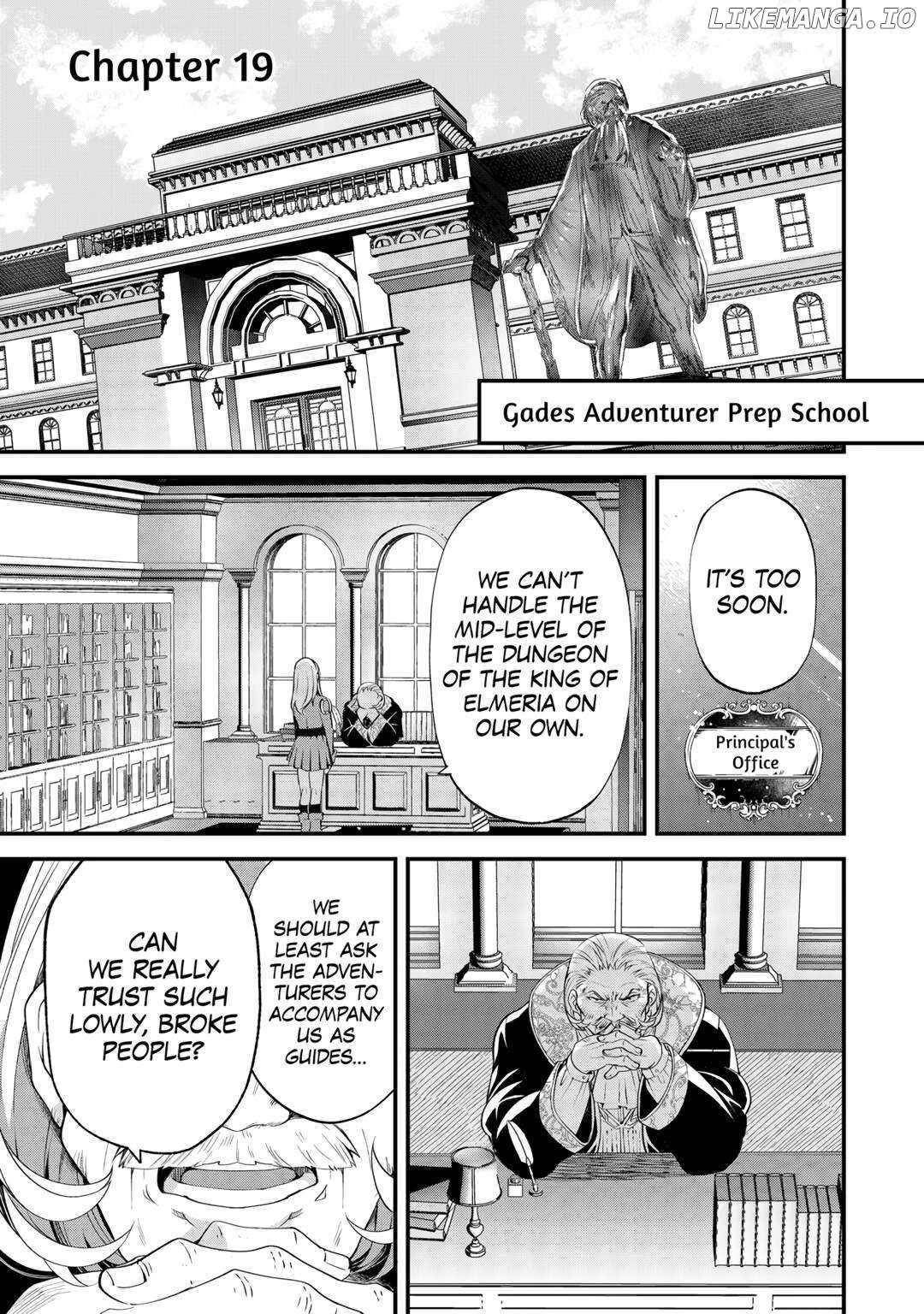 Ochikobore “1” Mahou Tsukai Wa, Kyou Mo Muishiki Ni Cheat Wo Tsukau Chapter 19 - Page 1