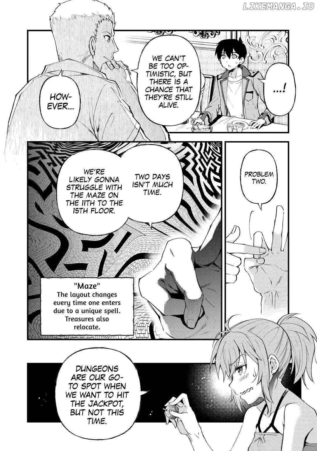 Ochikobore “1” Mahou Tsukai Wa, Kyou Mo Muishiki Ni Cheat Wo Tsukau Chapter 21 - Page 14