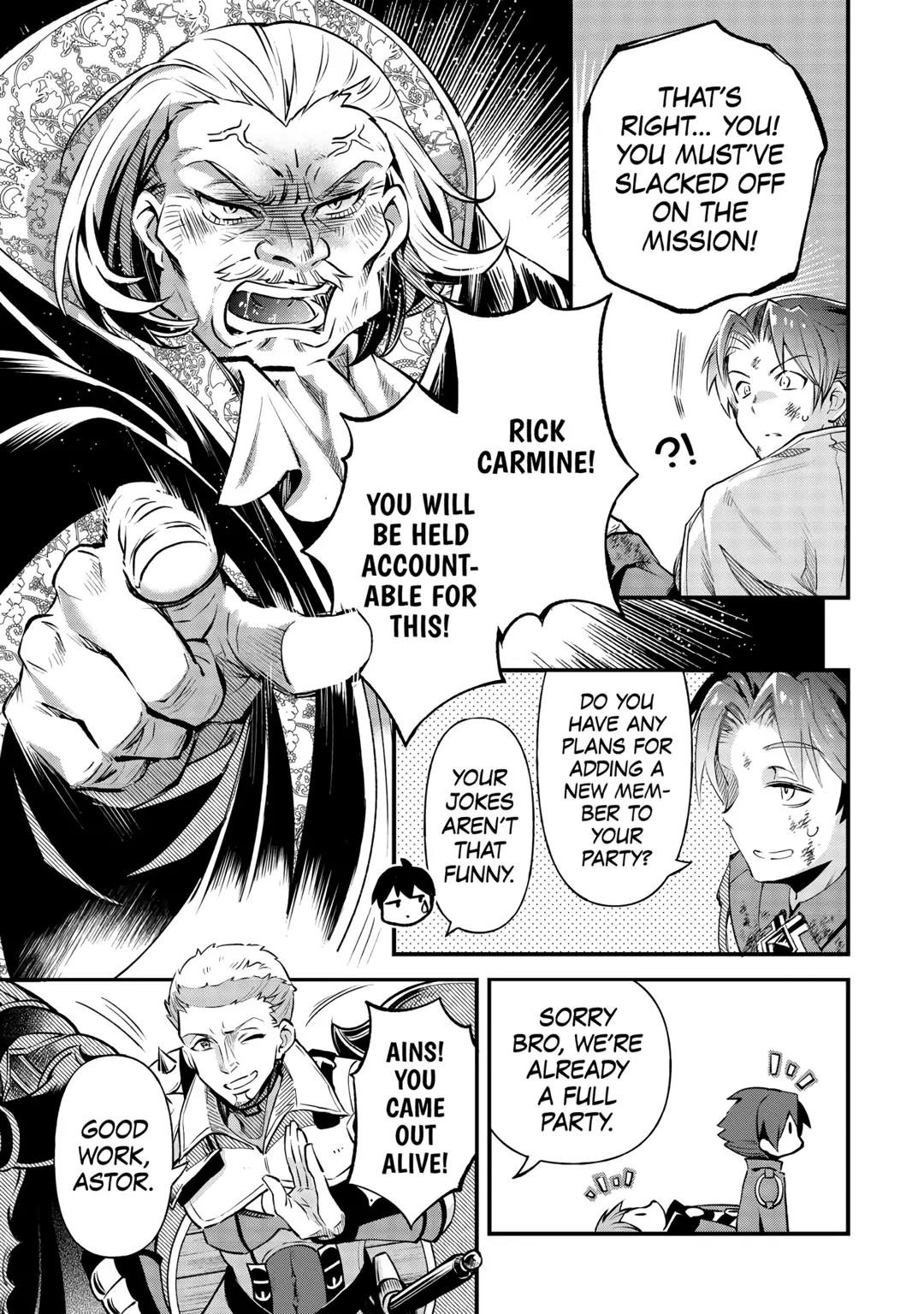 Ochikobore “1” Mahou Tsukai Wa, Kyou Mo Muishiki Ni Cheat Wo Tsukau Chapter 27 - Page 17