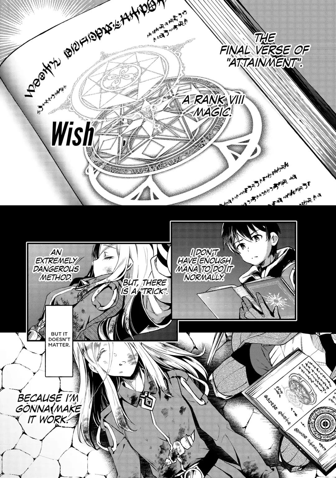 Ochikobore “1” Mahou Tsukai Wa, Kyou Mo Muishiki Ni Cheat Wo Tsukau Chapter 27 - Page 5