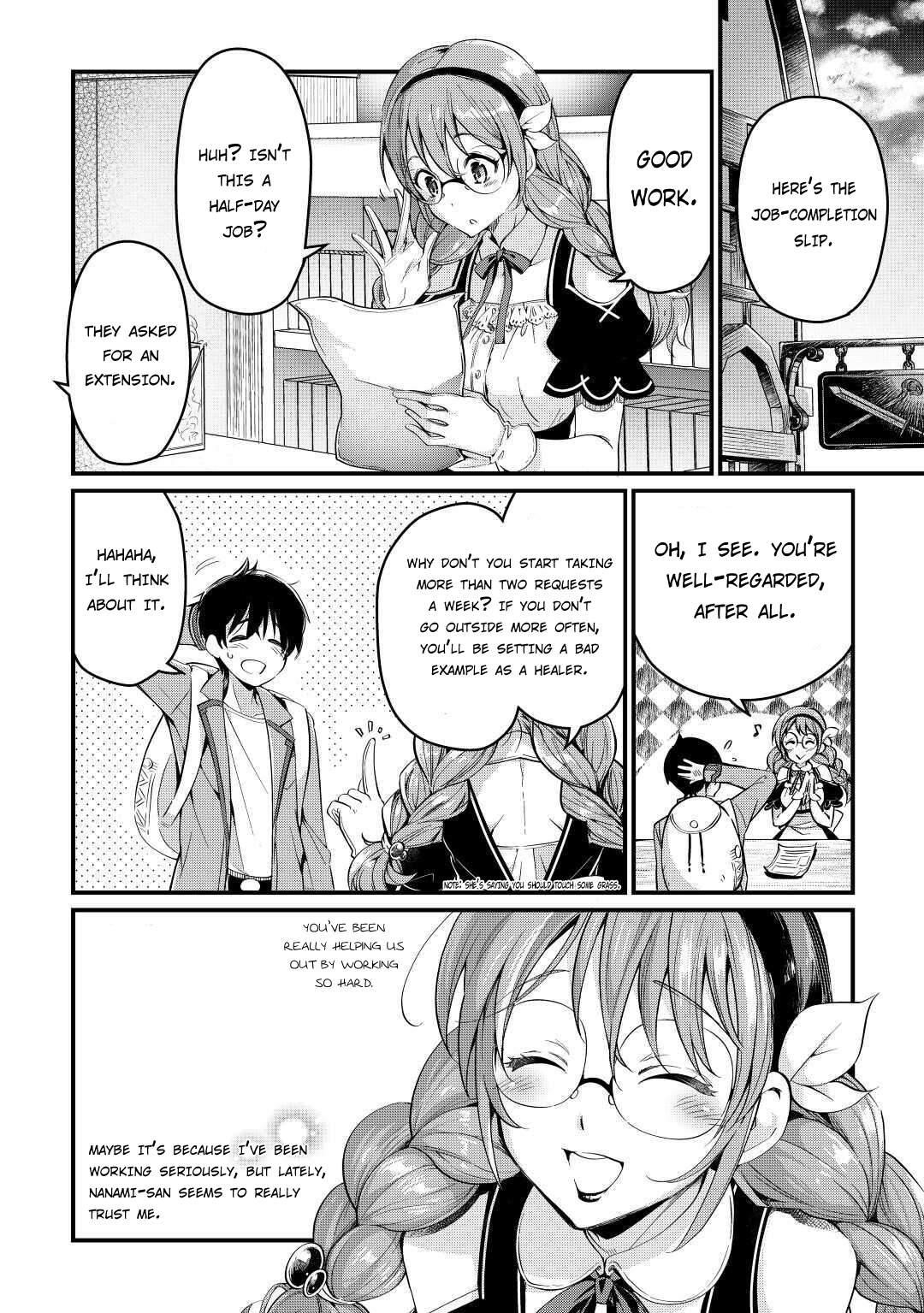 Ochikobore “1” Mahou Tsukai Wa, Kyou Mo Muishiki Ni Cheat Wo Tsukau Chapter 4 - Page 14