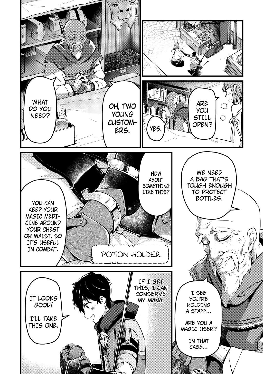 Ochikobore “1” Mahou Tsukai Wa, Kyou Mo Muishiki Ni Cheat Wo Tsukau Chapter 5 - Page 10