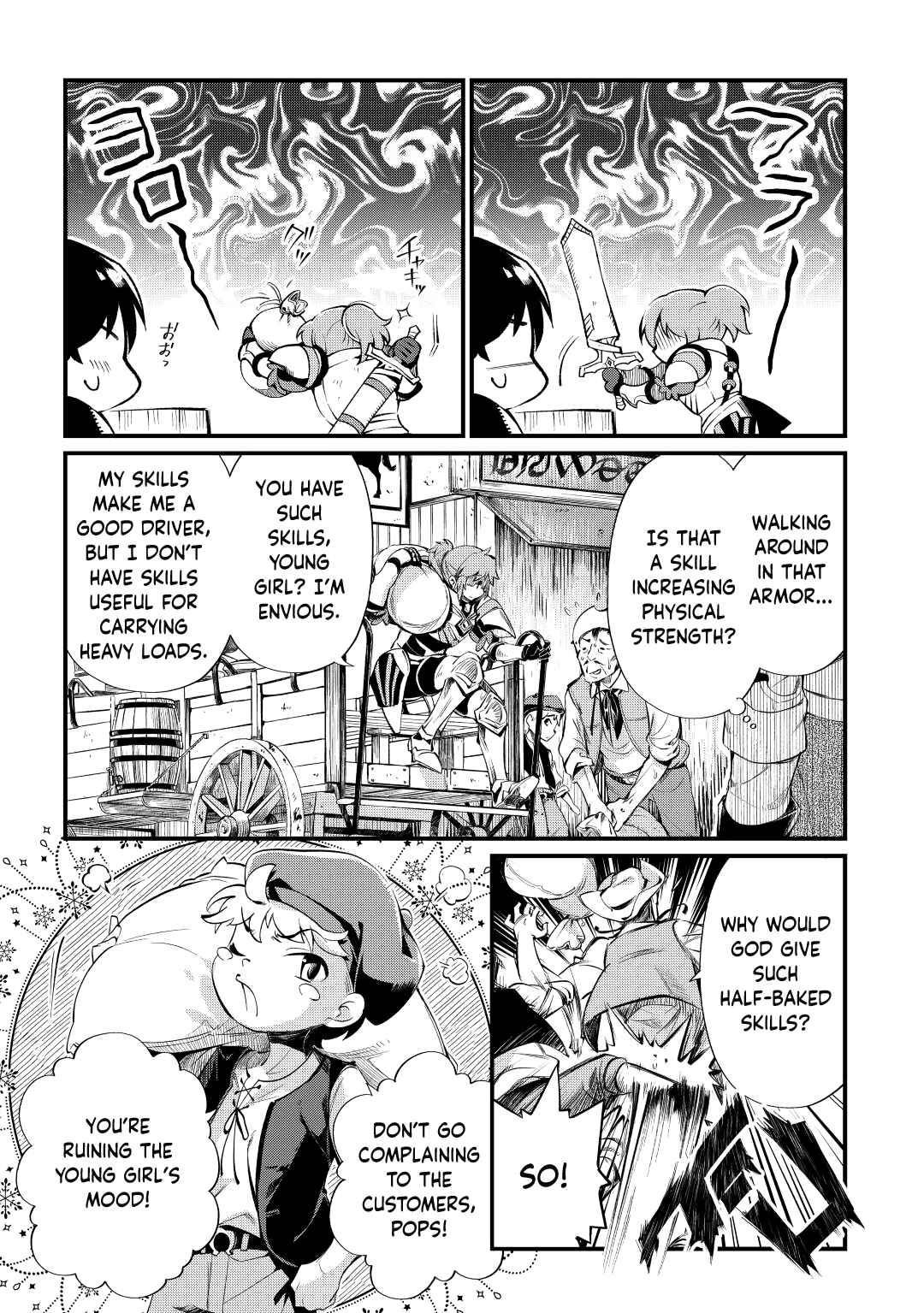 Ochikobore “1” Mahou Tsukai Wa, Kyou Mo Muishiki Ni Cheat Wo Tsukau Chapter 9 - Page 17