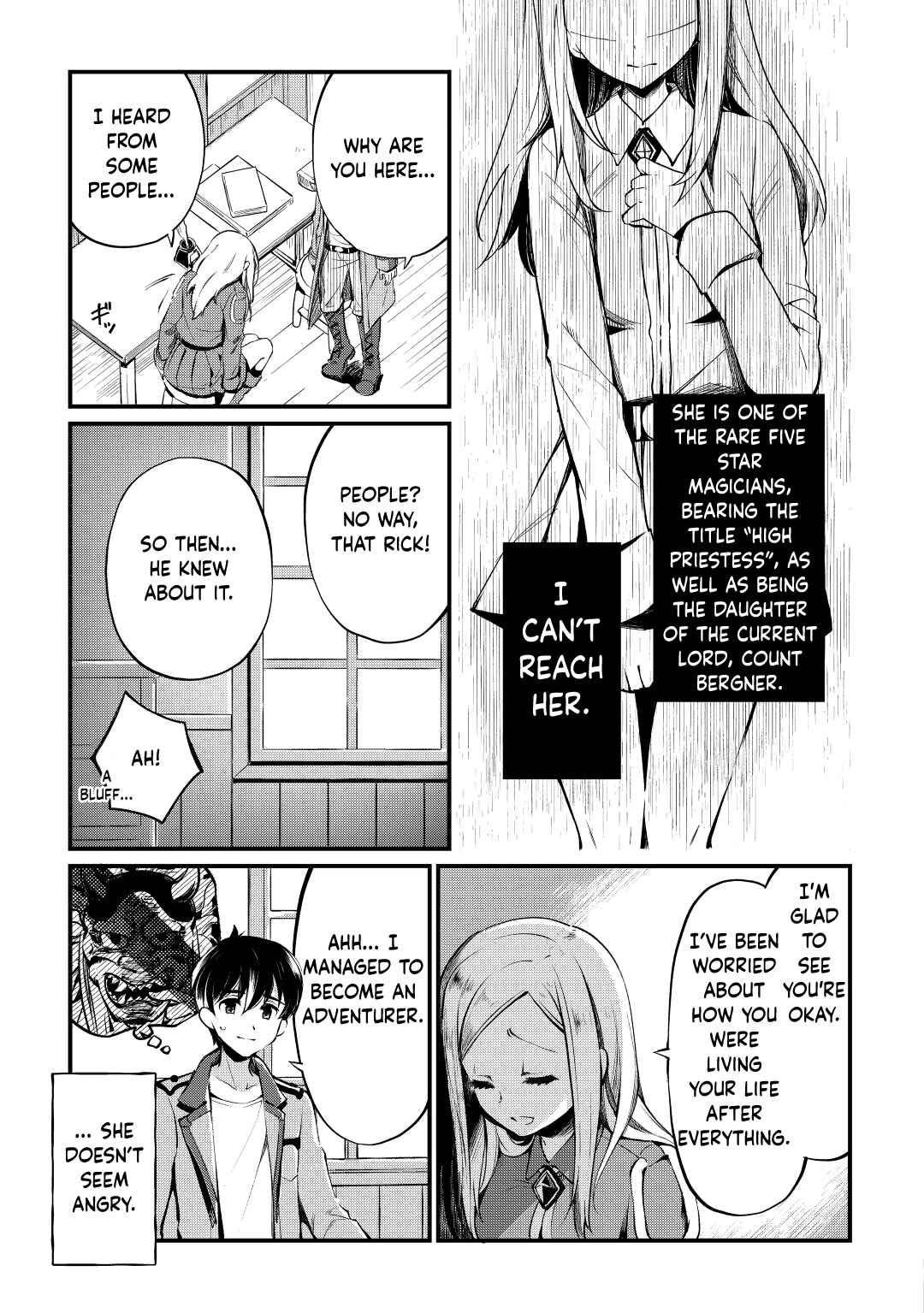 Ochikobore “1” Mahou Tsukai Wa, Kyou Mo Muishiki Ni Cheat Wo Tsukau Chapter 9 - Page 3