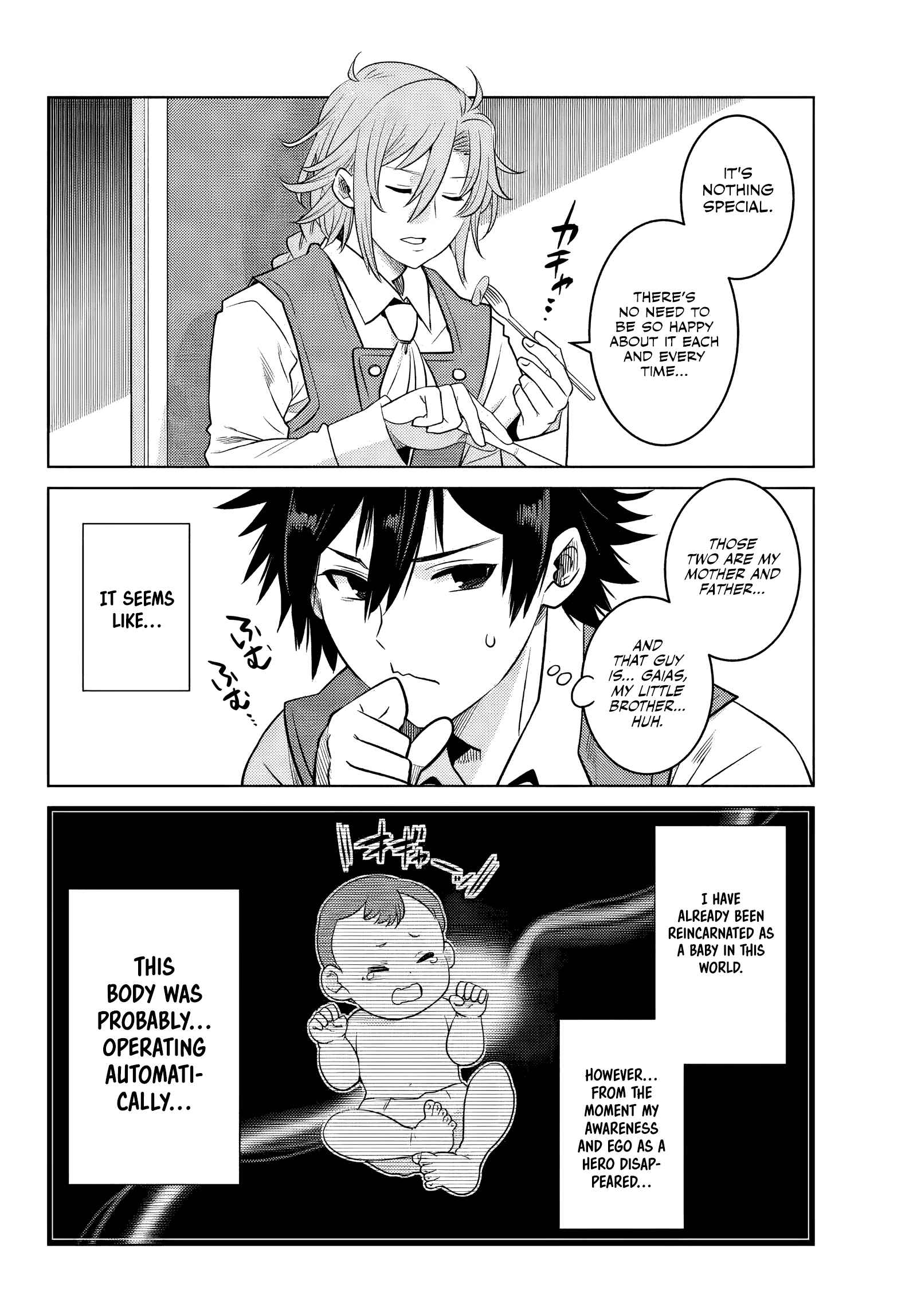 Ochikobore Datta Ani Ga Jitsuha Saikyou: Shijou Saikyou No Yuusha Wa Tensei-shi, Gakuen De Mujikaku Ni Musou Suru Chapter 1 - Page 12
