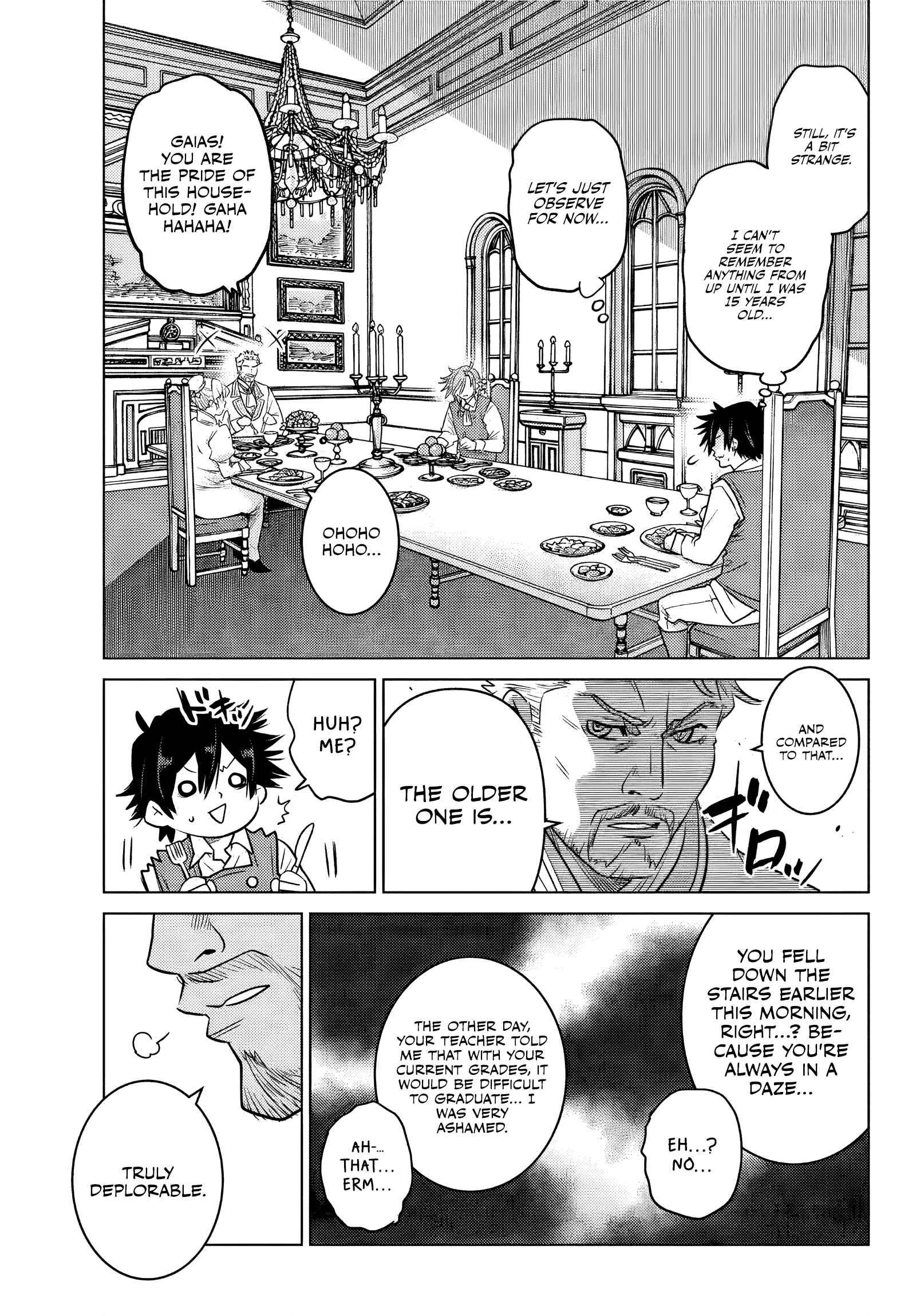Ochikobore Datta Ani Ga Jitsuha Saikyou: Shijou Saikyou No Yuusha Wa Tensei-shi, Gakuen De Mujikaku Ni Musou Suru Chapter 1 - Page 13