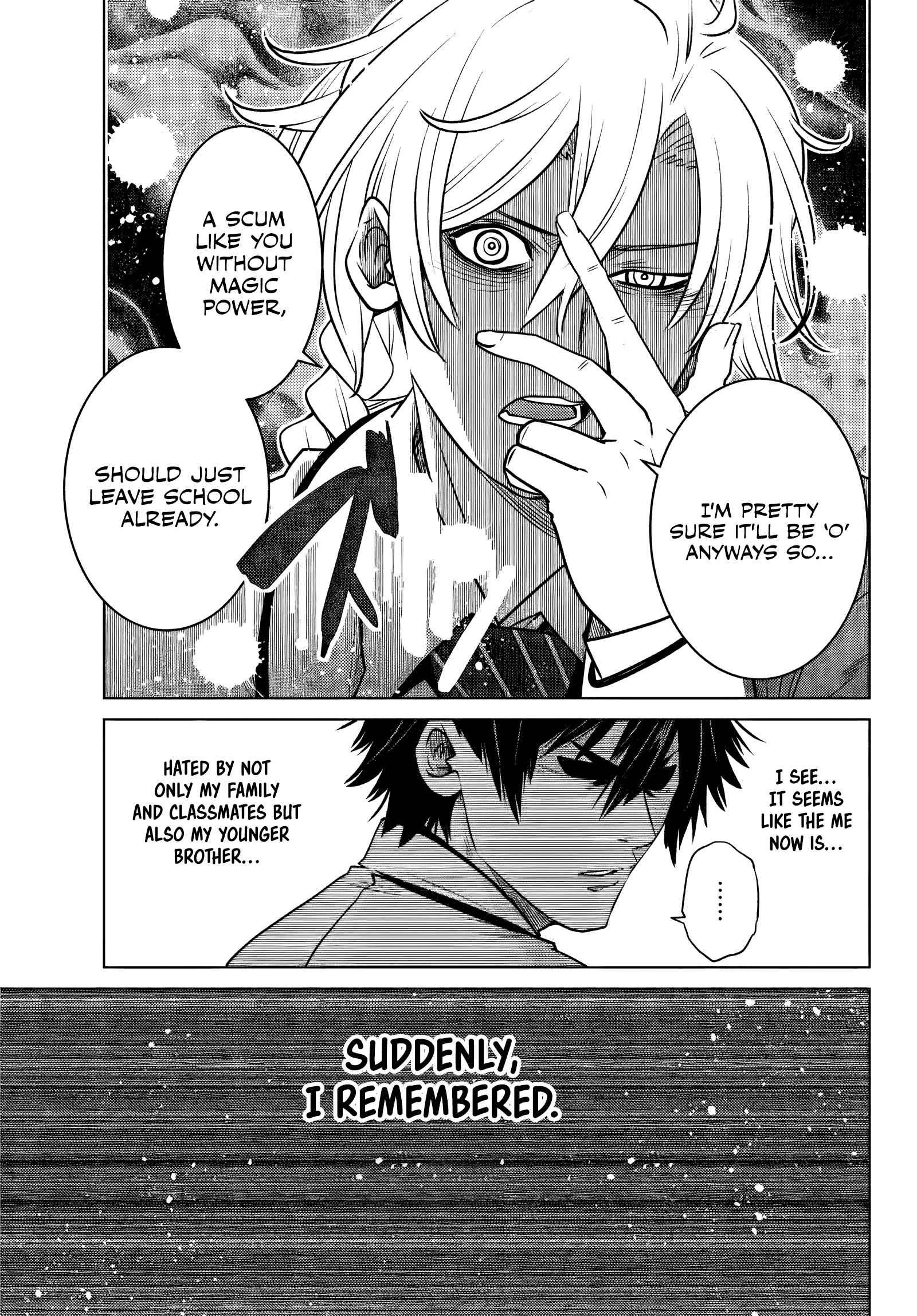 Ochikobore Datta Ani Ga Jitsuha Saikyou: Shijou Saikyou No Yuusha Wa Tensei-shi, Gakuen De Mujikaku Ni Musou Suru Chapter 1 - Page 41