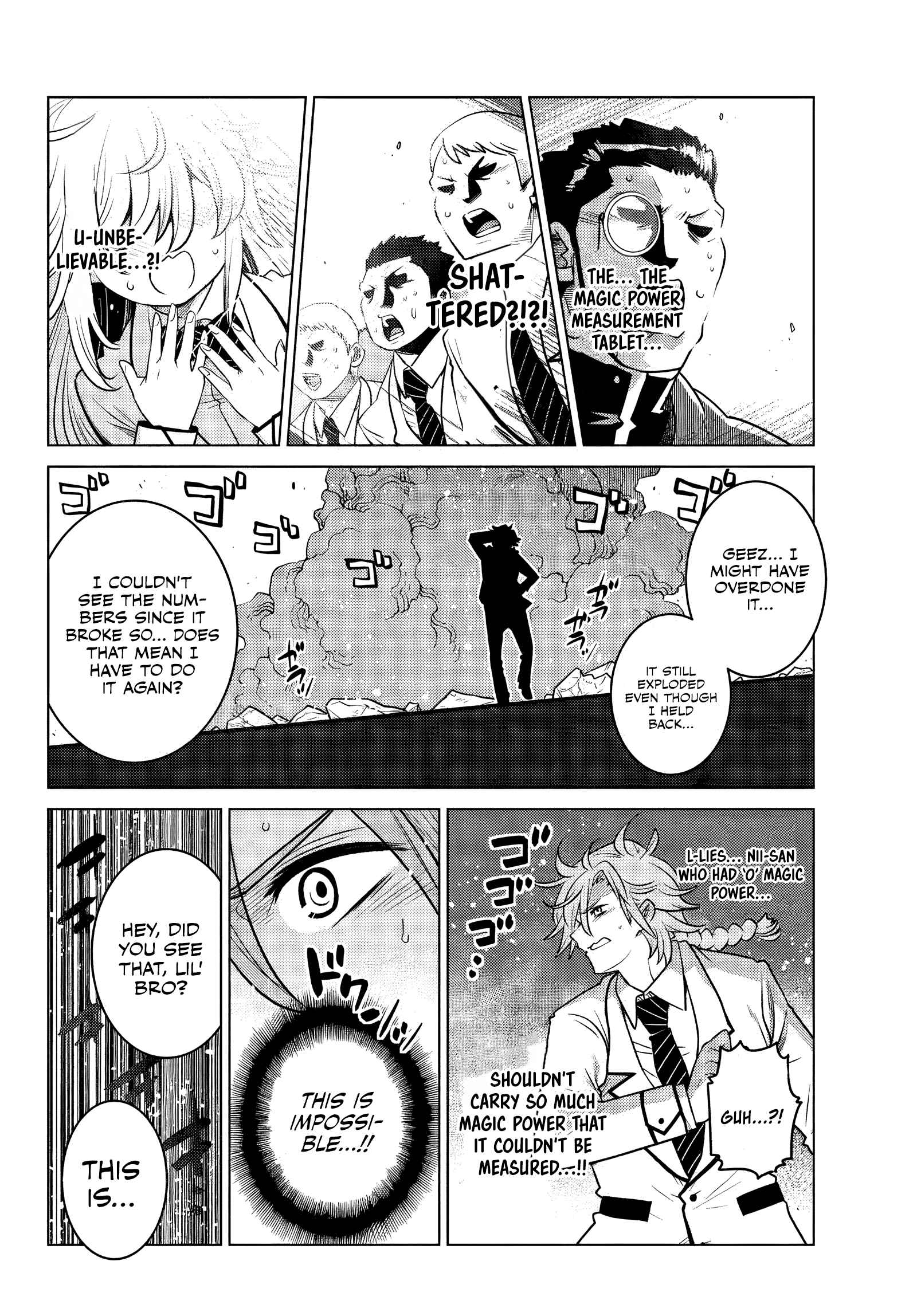 Ochikobore Datta Ani Ga Jitsuha Saikyou: Shijou Saikyou No Yuusha Wa Tensei-shi, Gakuen De Mujikaku Ni Musou Suru Chapter 1 - Page 49