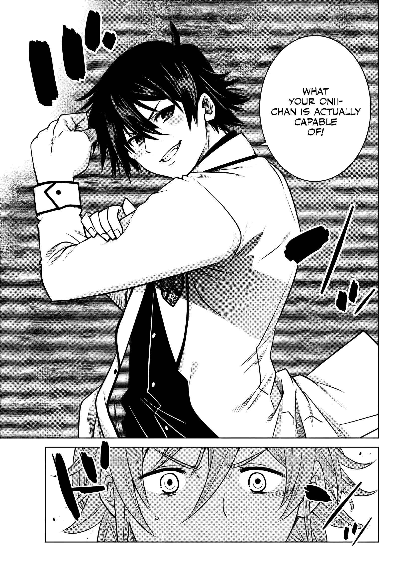 Ochikobore Datta Ani Ga Jitsuha Saikyou: Shijou Saikyou No Yuusha Wa Tensei-shi, Gakuen De Mujikaku Ni Musou Suru Chapter 1 - Page 50