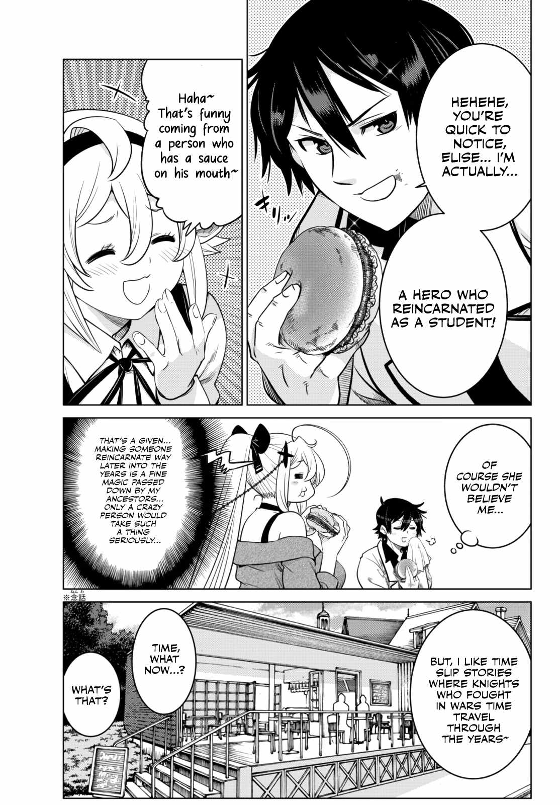 Ochikobore Datta Ani Ga Jitsuha Saikyou: Shijou Saikyou No Yuusha Wa Tensei-shi, Gakuen De Mujikaku Ni Musou Suru Chapter 10.4 - Page 11