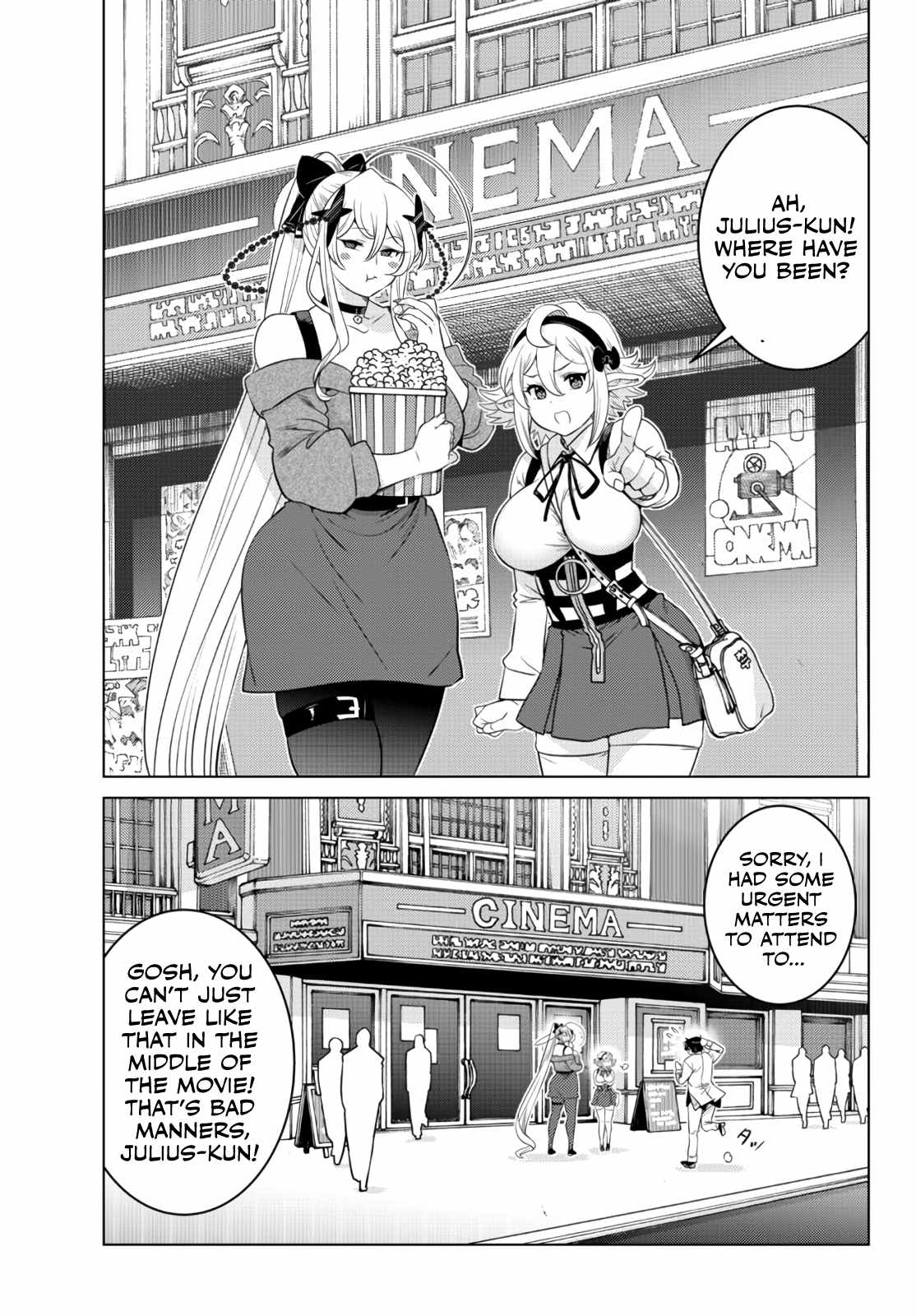 Ochikobore Datta Ani Ga Jitsuha Saikyou: Shijou Saikyou No Yuusha Wa Tensei-shi, Gakuen De Mujikaku Ni Musou Suru Chapter 10.4 - Page 7