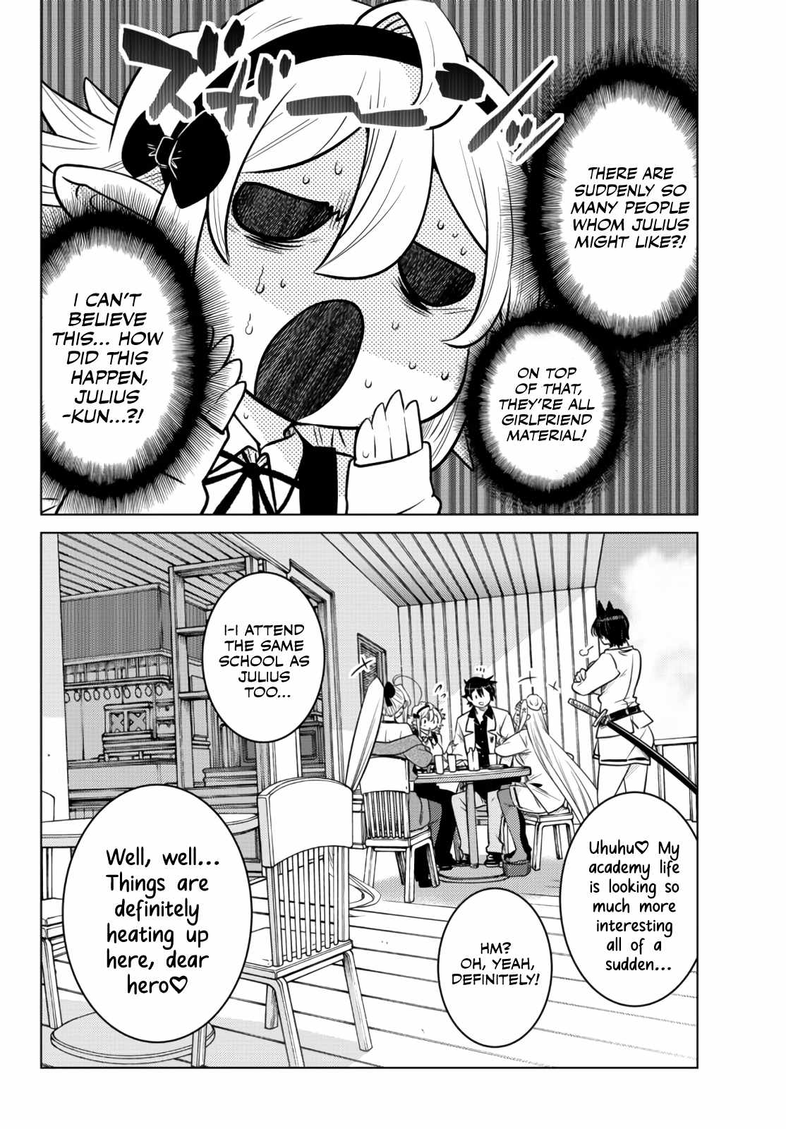 Ochikobore Datta Ani Ga Jitsuha Saikyou: Shijou Saikyou No Yuusha Wa Tensei-shi, Gakuen De Mujikaku Ni Musou Suru Chapter 10.5 - Page 6