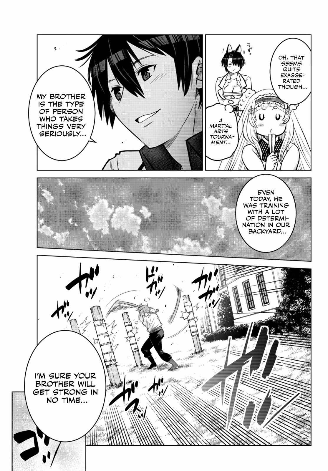 Ochikobore Datta Ani Ga Jitsuha Saikyou: Shijou Saikyou No Yuusha Wa Tensei-shi, Gakuen De Mujikaku Ni Musou Suru Chapter 10.5 - Page 9