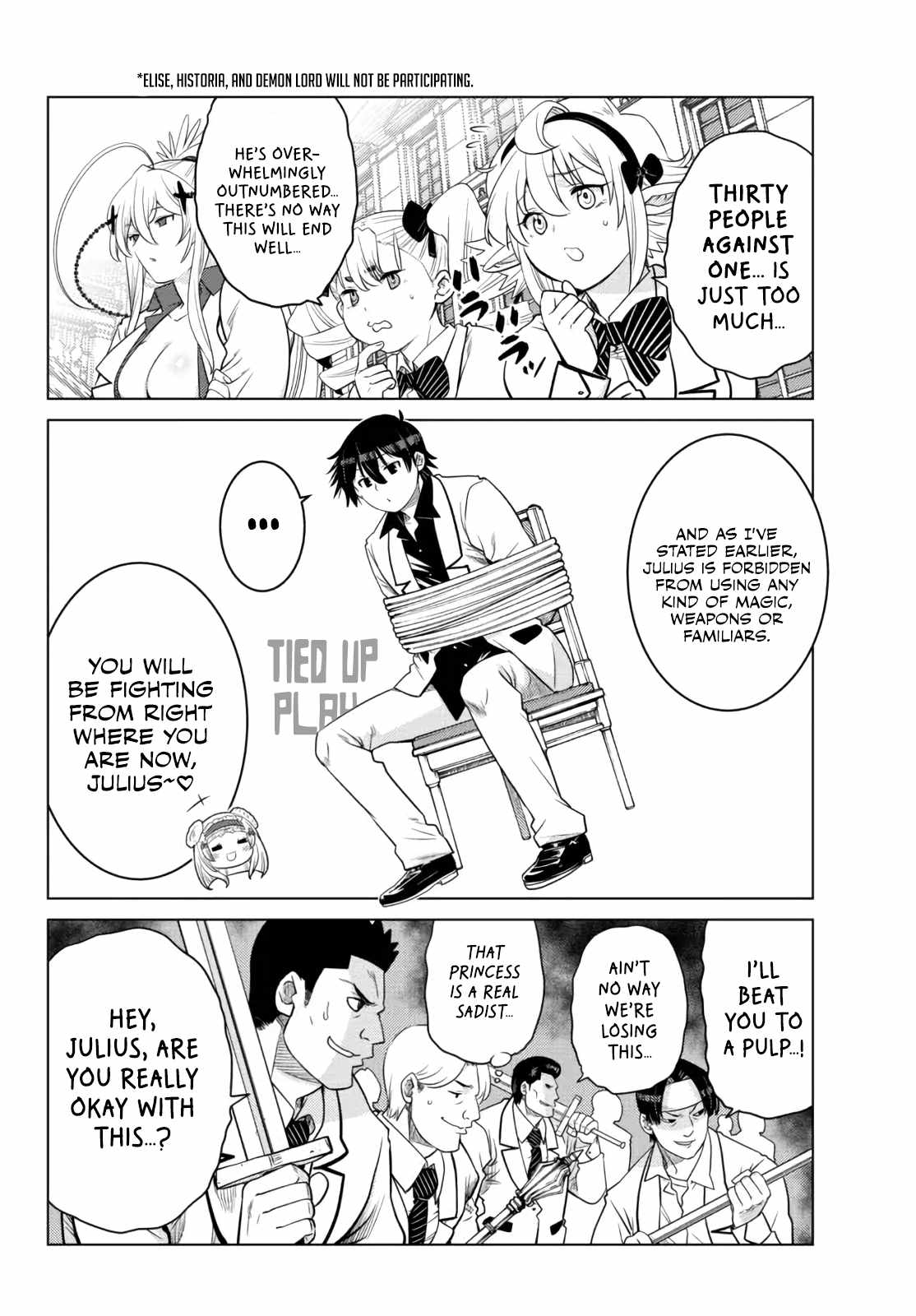 Ochikobore Datta Ani Ga Jitsuha Saikyou: Shijou Saikyou No Yuusha Wa Tensei-shi, Gakuen De Mujikaku Ni Musou Suru Chapter 11 - Page 13