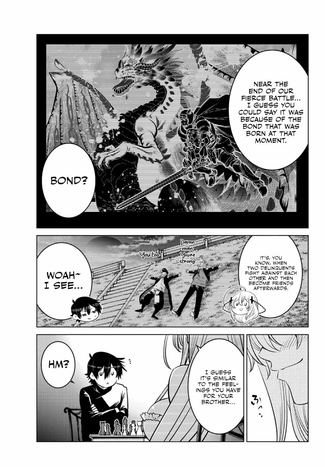 Ochikobore Datta Ani Ga Jitsuha Saikyou: Shijou Saikyou No Yuusha Wa Tensei-shi, Gakuen De Mujikaku Ni Musou Suru Chapter 11 - Page 36