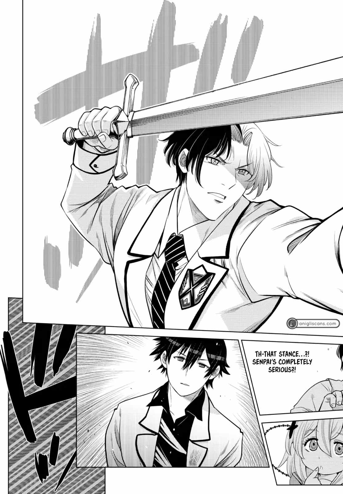 Ochikobore Datta Ani Ga Jitsuha Saikyou: Shijou Saikyou No Yuusha Wa Tensei-shi, Gakuen De Mujikaku Ni Musou Suru Chapter 13 - Page 12