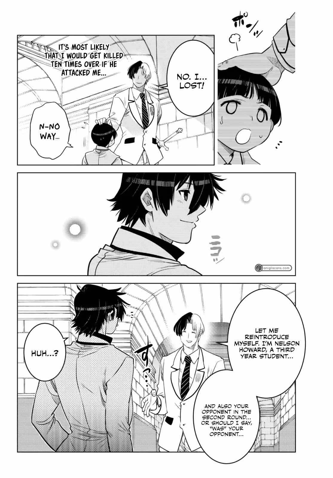 Ochikobore Datta Ani Ga Jitsuha Saikyou: Shijou Saikyou No Yuusha Wa Tensei-shi, Gakuen De Mujikaku Ni Musou Suru Chapter 13 - Page 17