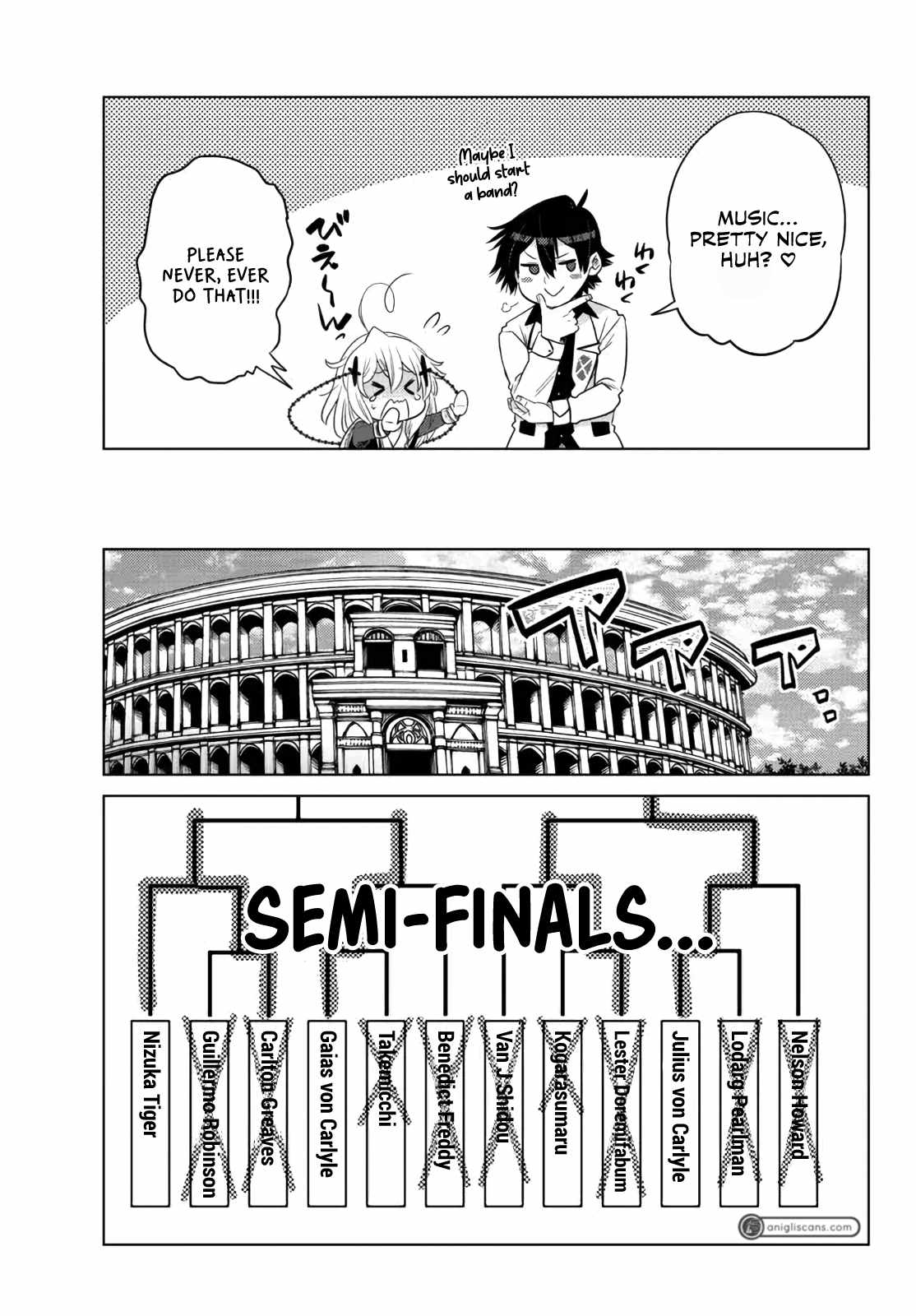 Ochikobore Datta Ani Ga Jitsuha Saikyou: Shijou Saikyou No Yuusha Wa Tensei-shi, Gakuen De Mujikaku Ni Musou Suru Chapter 13 - Page 42