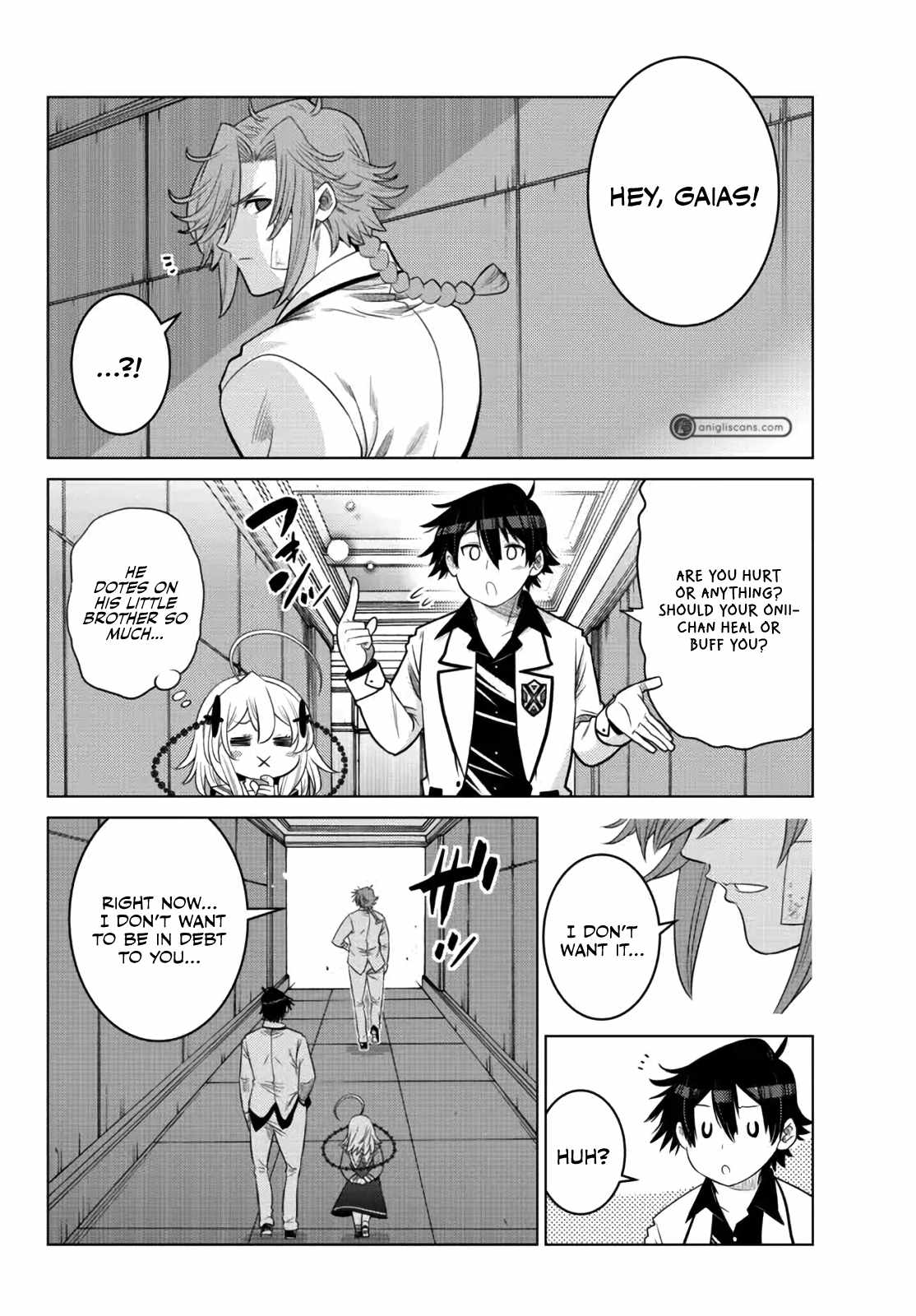 Ochikobore Datta Ani Ga Jitsuha Saikyou: Shijou Saikyou No Yuusha Wa Tensei-shi, Gakuen De Mujikaku Ni Musou Suru Chapter 13 - Page 43