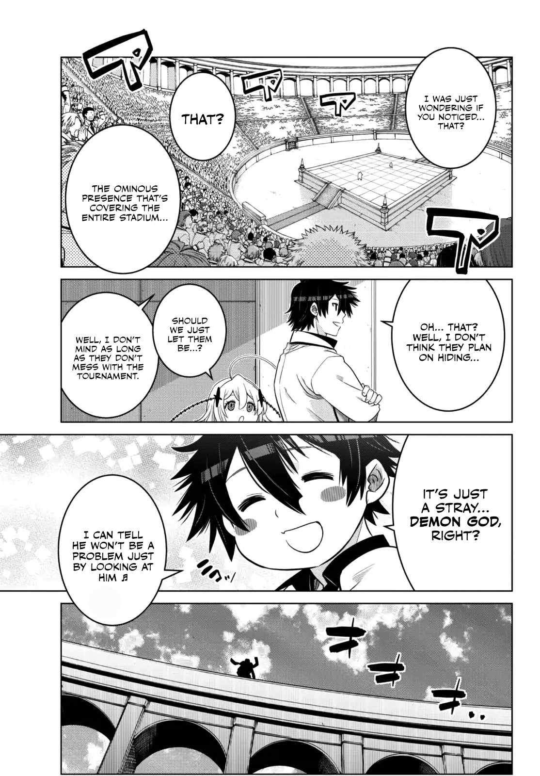 Ochikobore Datta Ani Ga Jitsuha Saikyou: Shijou Saikyou No Yuusha Wa Tensei-shi, Gakuen De Mujikaku Ni Musou Suru Chapter 13 - Page 46