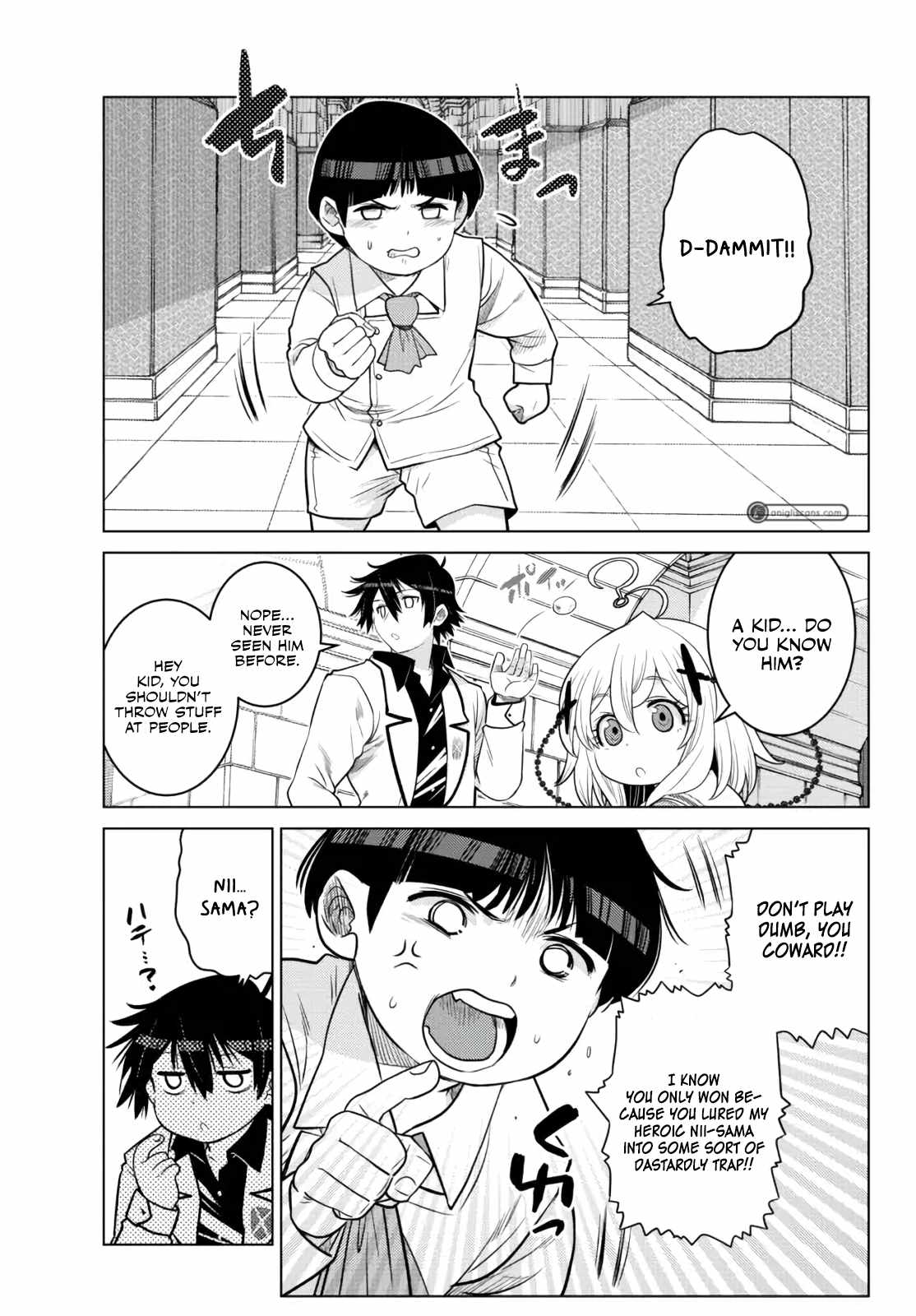 Ochikobore Datta Ani Ga Jitsuha Saikyou: Shijou Saikyou No Yuusha Wa Tensei-shi, Gakuen De Mujikaku Ni Musou Suru Chapter 13 - Page 6